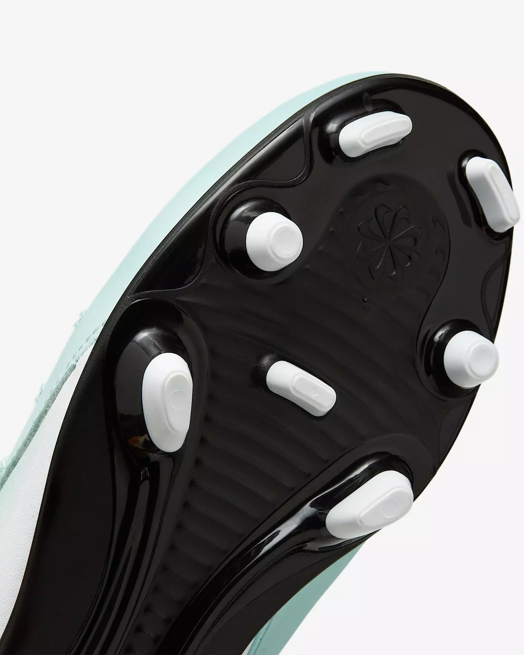 Nike Jr. Phantom Luna 2 Club MG "Mint/Off Noir/Atomic Red" Grade School Kids' Soccer Cleat - MINT/OFF NOIR/RED