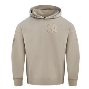 Pro Standard Men's MLB New York Yankees Neutral Drop Shoulder Pullover Hoodie - Taupe - TAUPE
