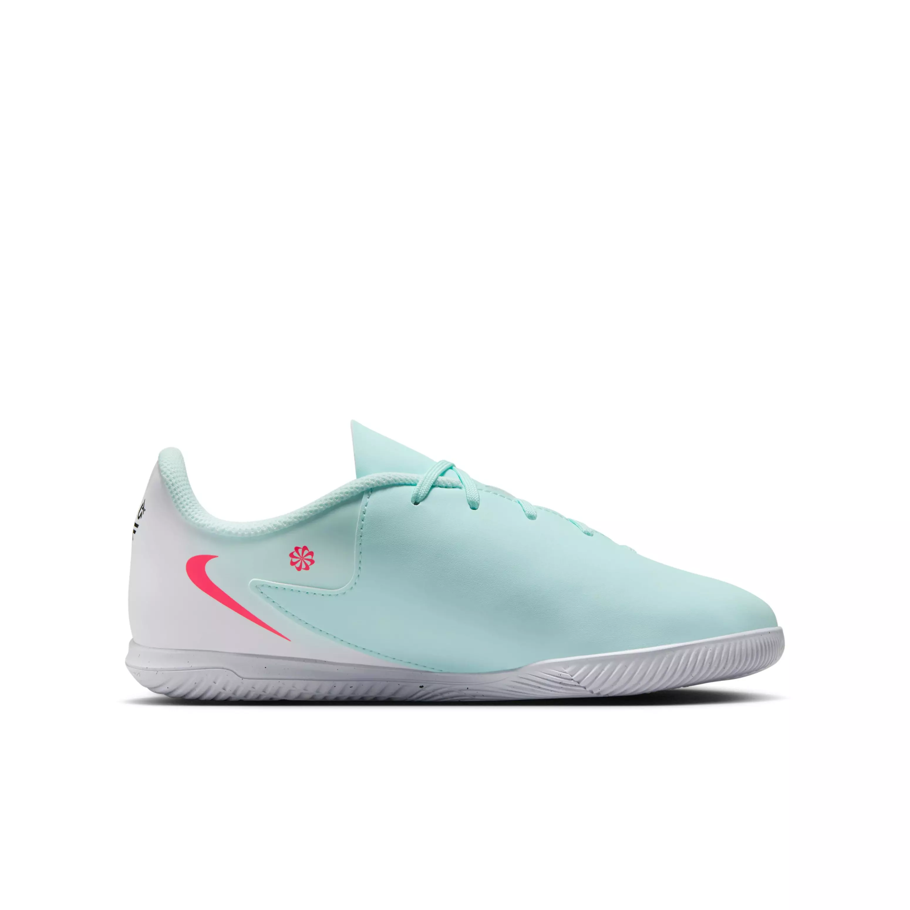 Nike Jr. Phantom GX 2 Club IC "Mint/Off Noir/Atomic Red" Grade School Kids' Soccer Shoe - MINT/OFF NOIR/RED