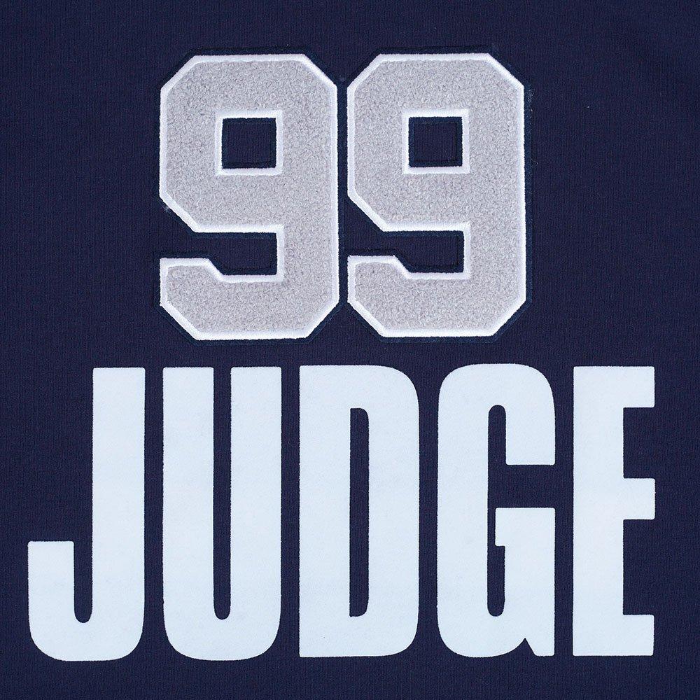Pro Standard Men's MLB New York Yankees Aaron Judd #99 Classic Short Sleeve Pullover Hoodie - Navy - NAVY