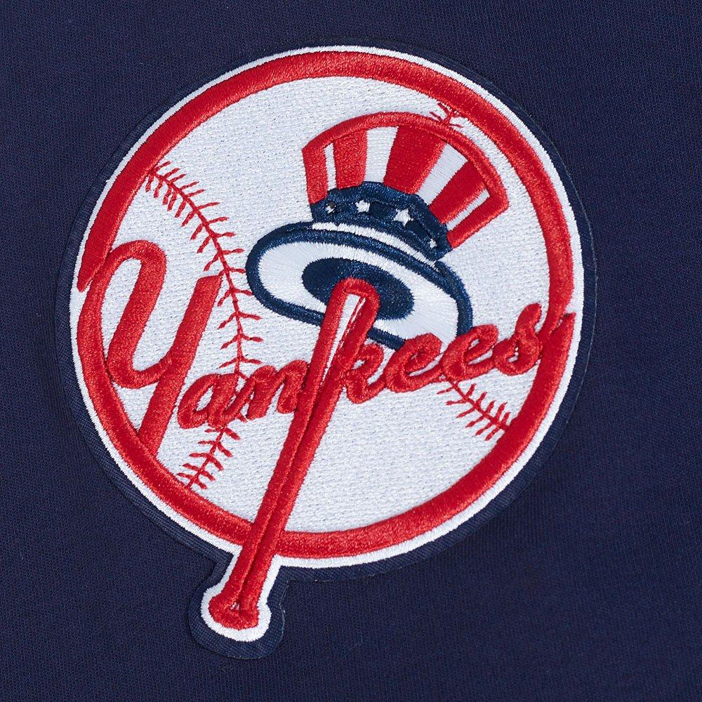 Pro Standard Men's MLB New York Yankees Aaron Judd #99 Classic Short Sleeve Pullover Hoodie - Navy - NAVY