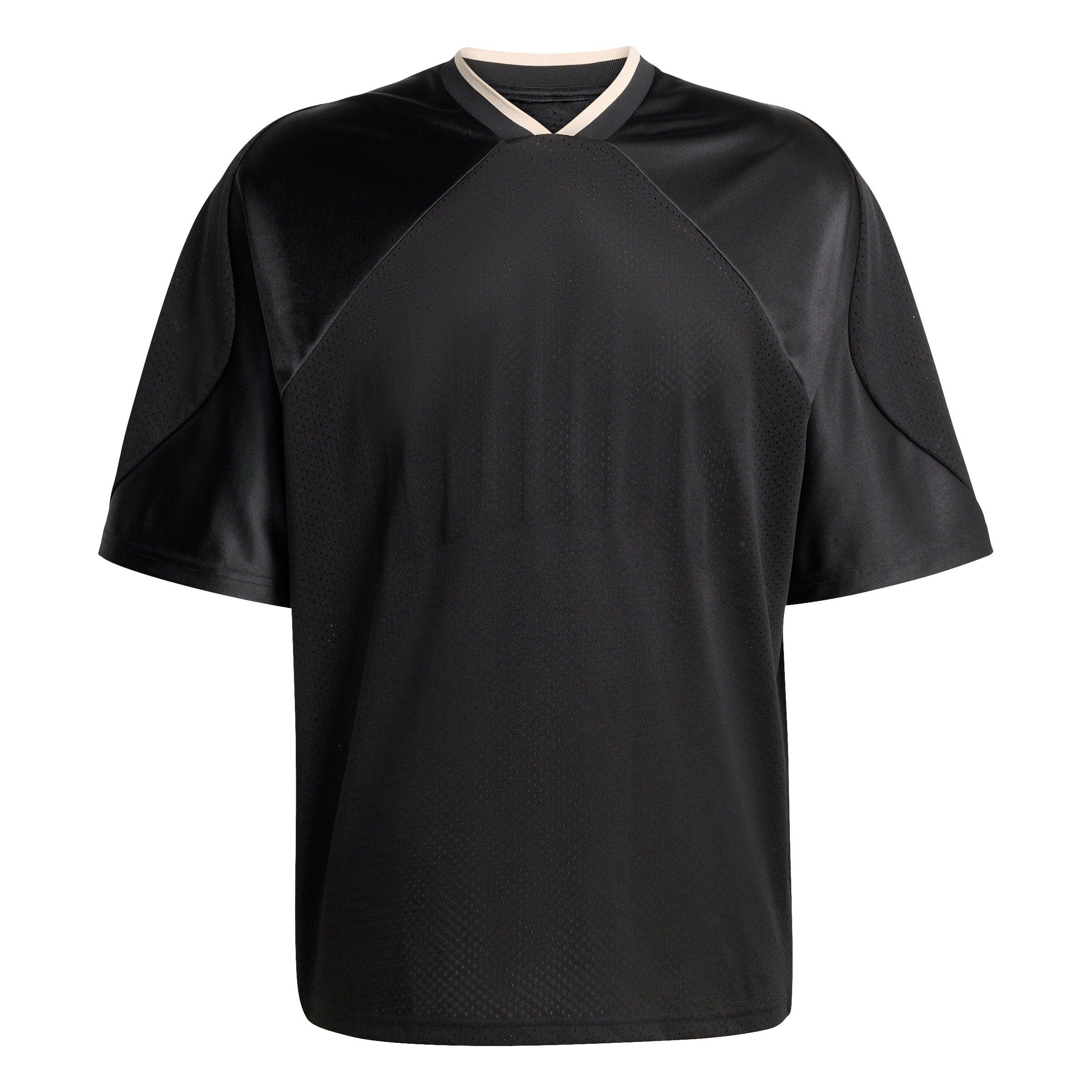 adidas Men's Stadium Graphic Mesh T-Shirt - Black/White - BLACK/WHITE Thumbnail View 6