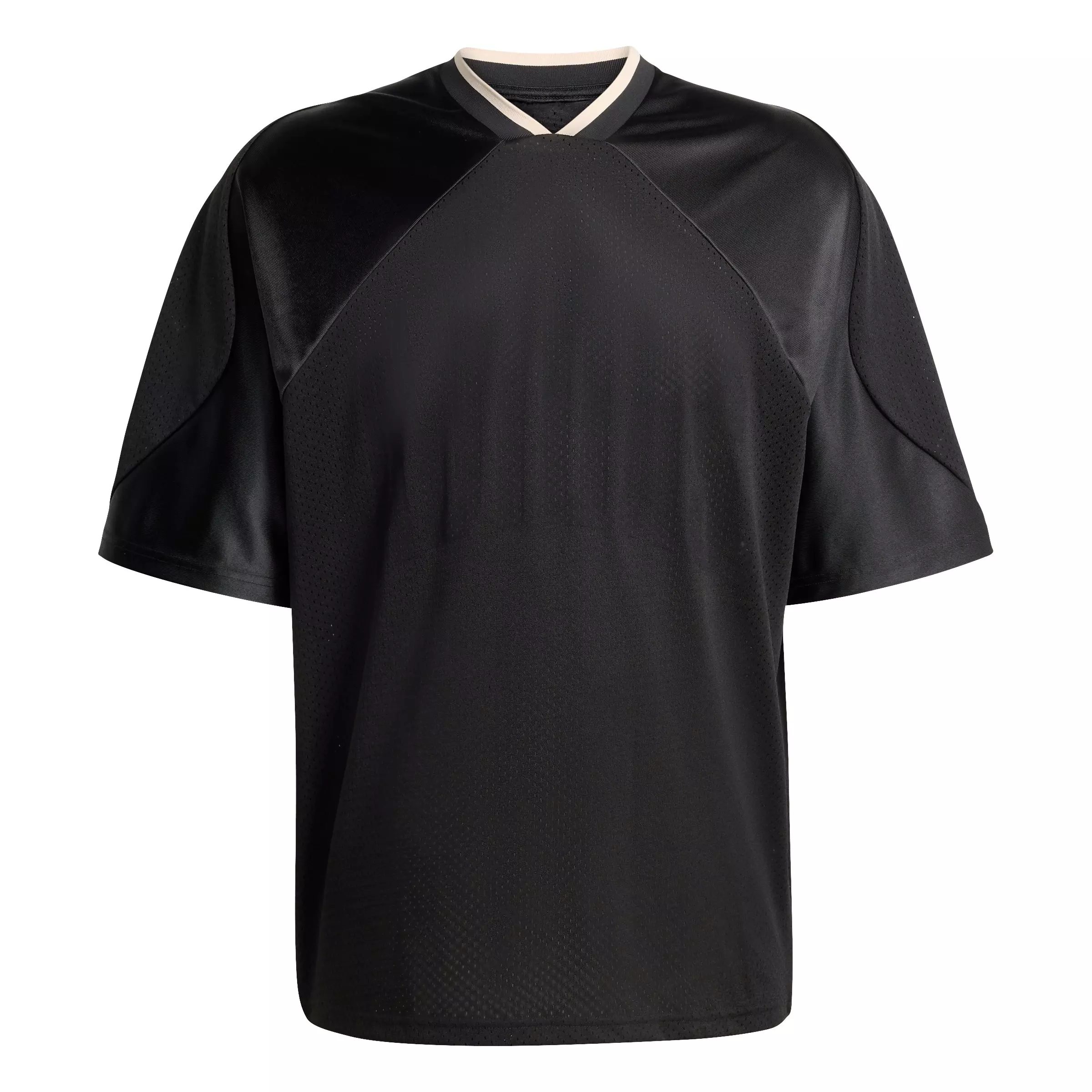 adidas Men's Stadium Graphic Mesh T-Shirt -Black/White - BLACK/WHITE
