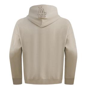 Pro Standard Men's MLB Los Angeles Dodgers Neutral Drop Shoulder Pullover Hoodie - Taupe - TAUPE