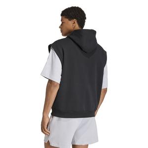 adidas Men's Soft Lux Hooded Vest -Black