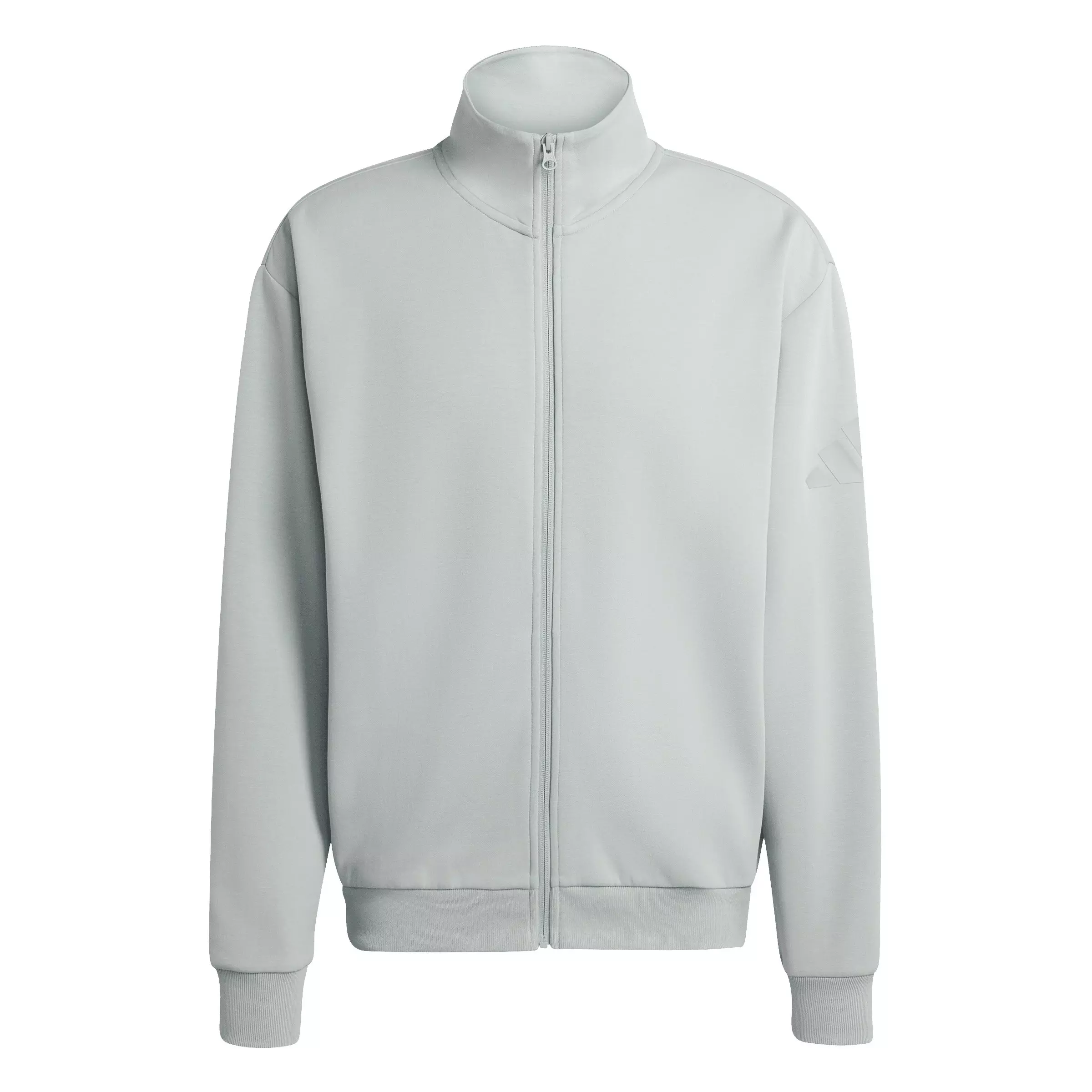 adidas Men's Soft Lux Track Top - Green - GREEN