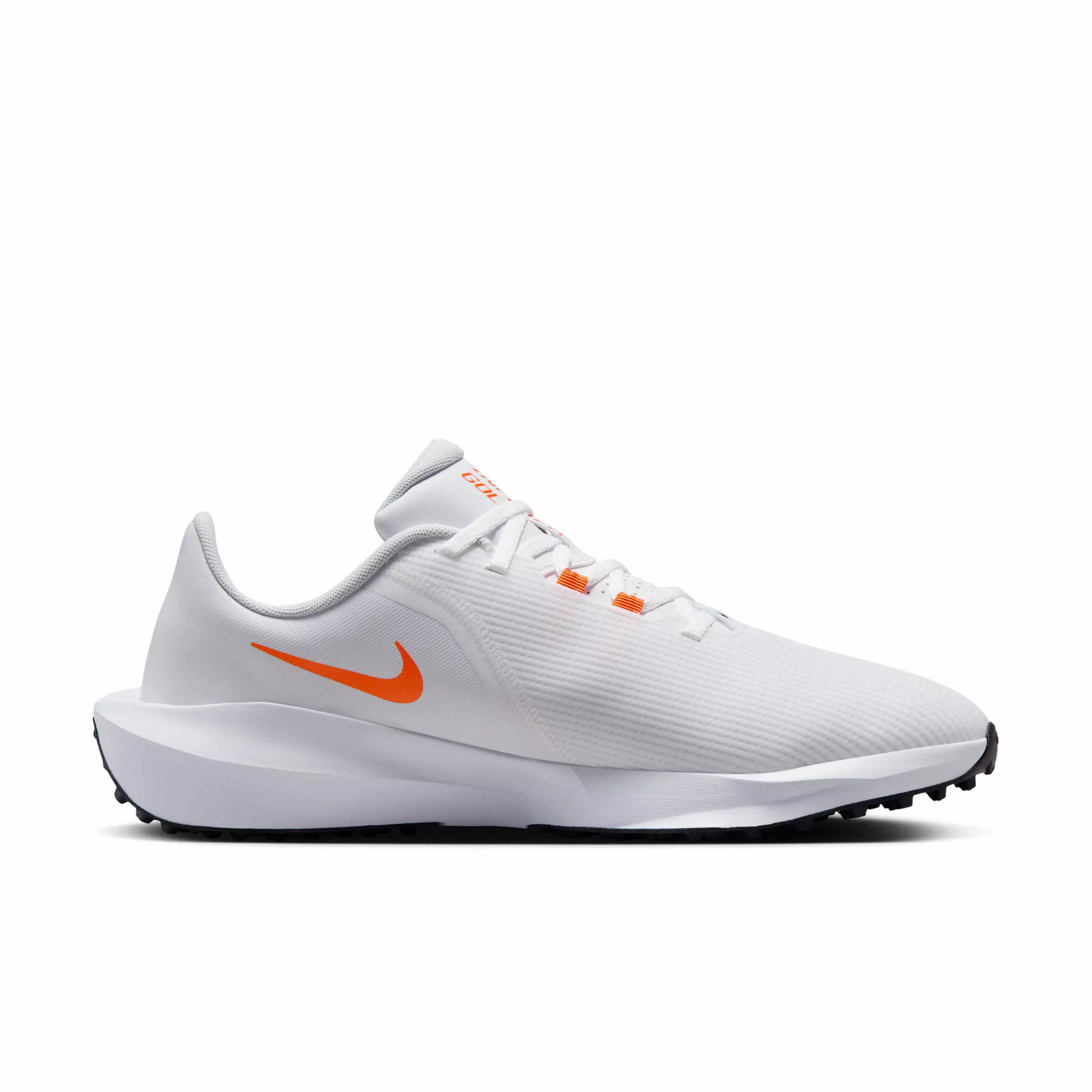 Nike Infinity G NN "White/Black/Orange" Men's Wide Golf Shoe - White/Black/Orange
