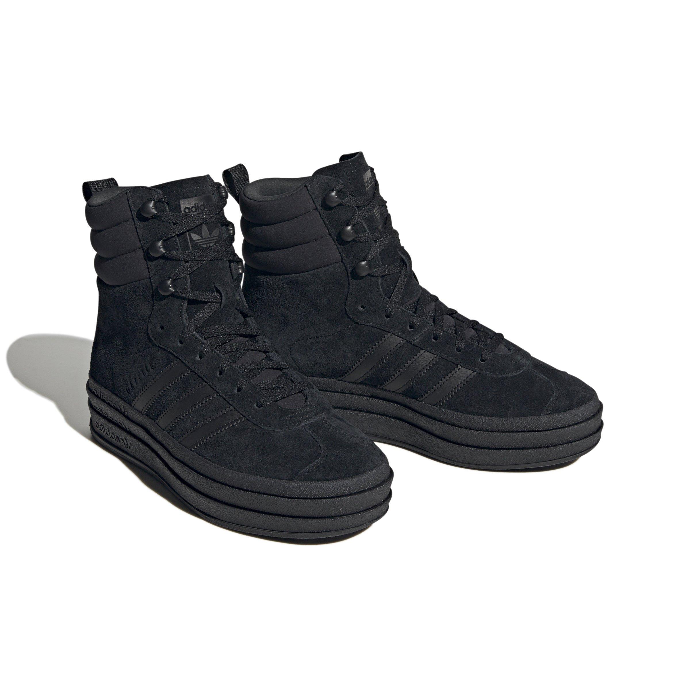 adidas Originals Gazelle "Core Black/Core Black/Core Black" Women's Shoe - BLACK/BLACK/BLACK Thumbnail View 3