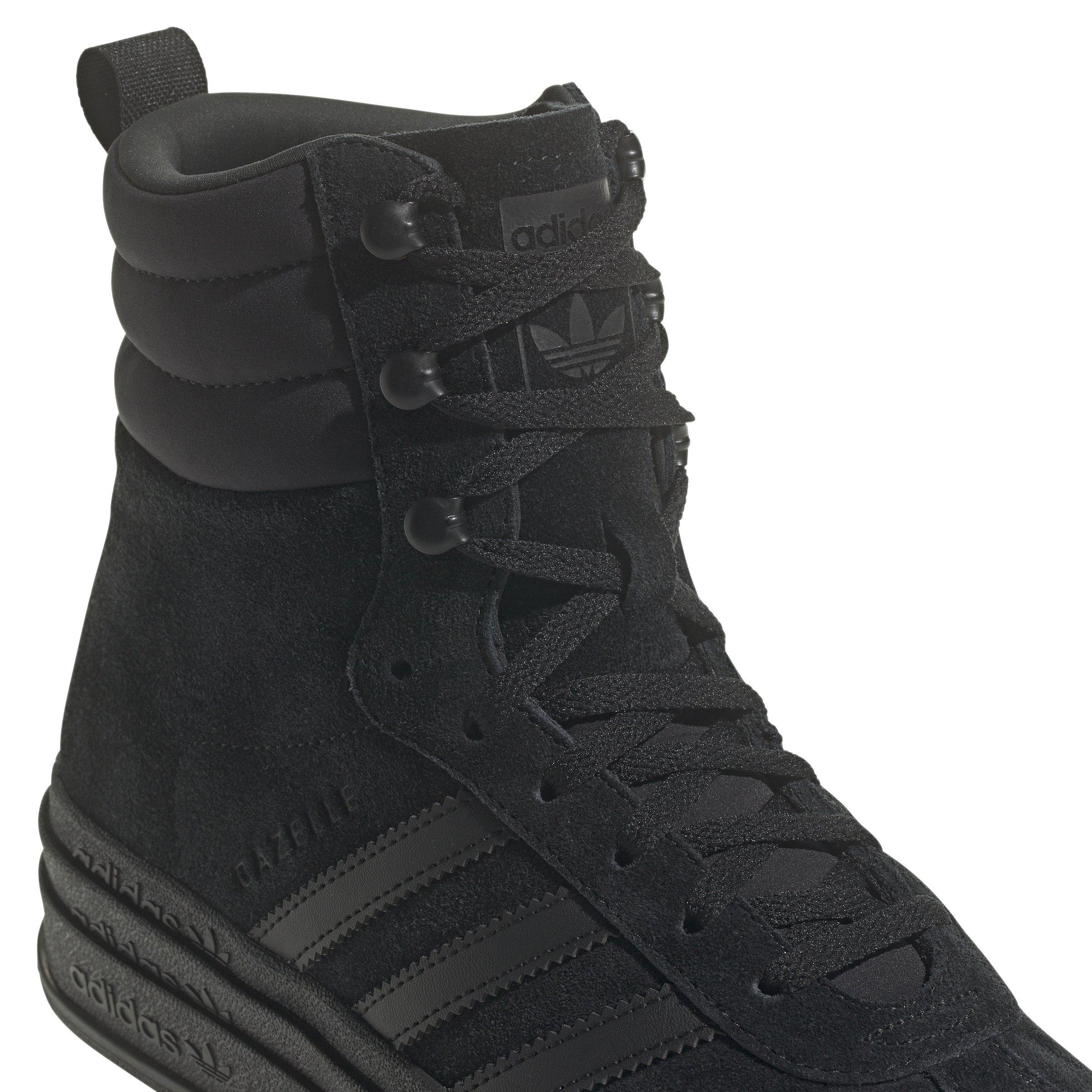 adidas Originals Gazelle "Core Black/Core Black/Core Black" Women's Shoe - BLACK/BLACK/BLACK Thumbnail View 8
