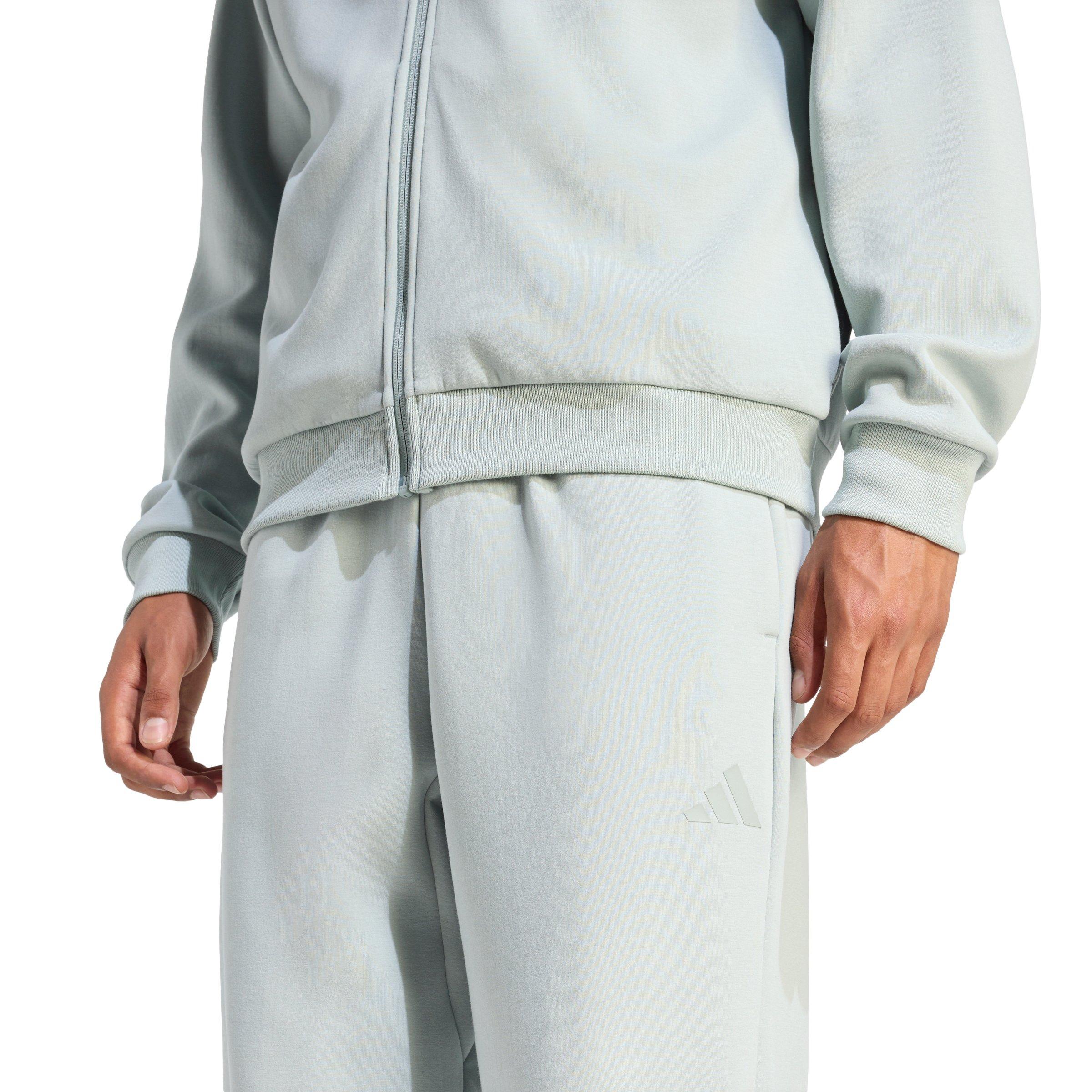 adidas Men's Soft Lux Tracksuit Bottoms - Green - GREEN Thumbnail View 3