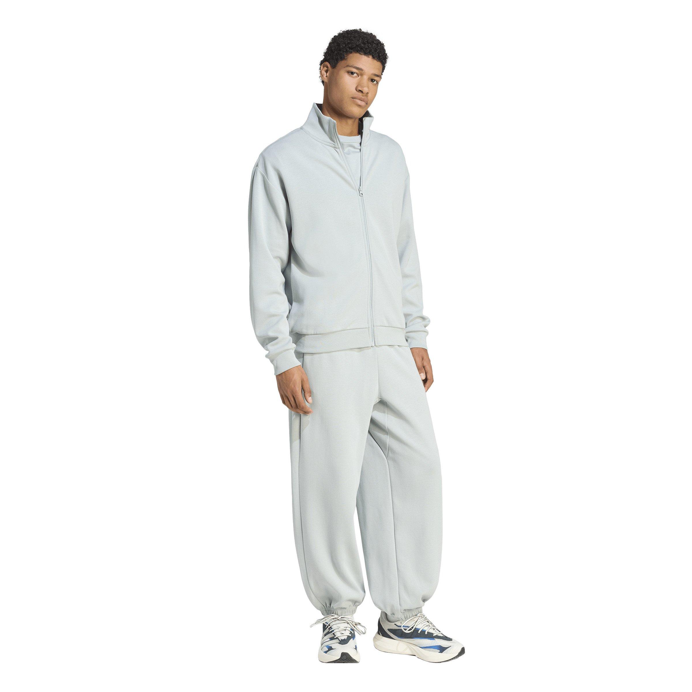 adidas Men's Soft Lux Tracksuit Bottoms - Green - GREEN Thumbnail View 5