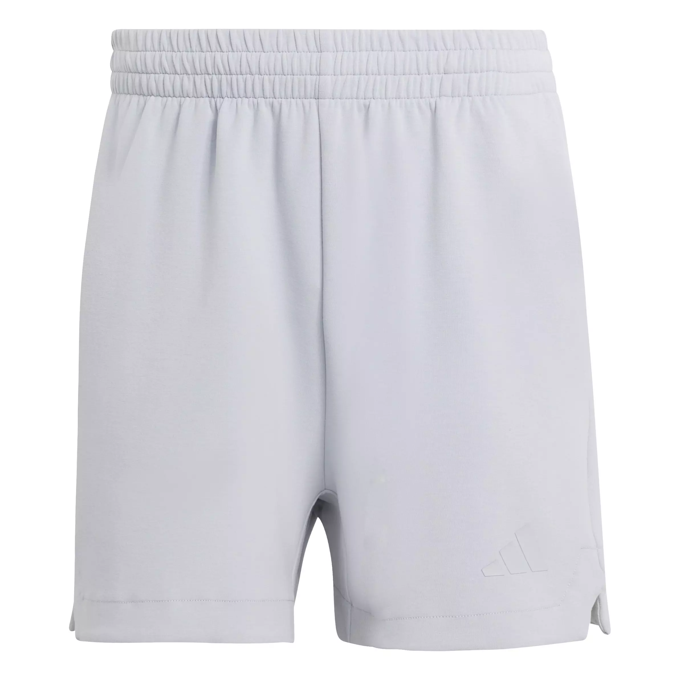adidas Men's Soft Lux Shorts - Silver - SILVER