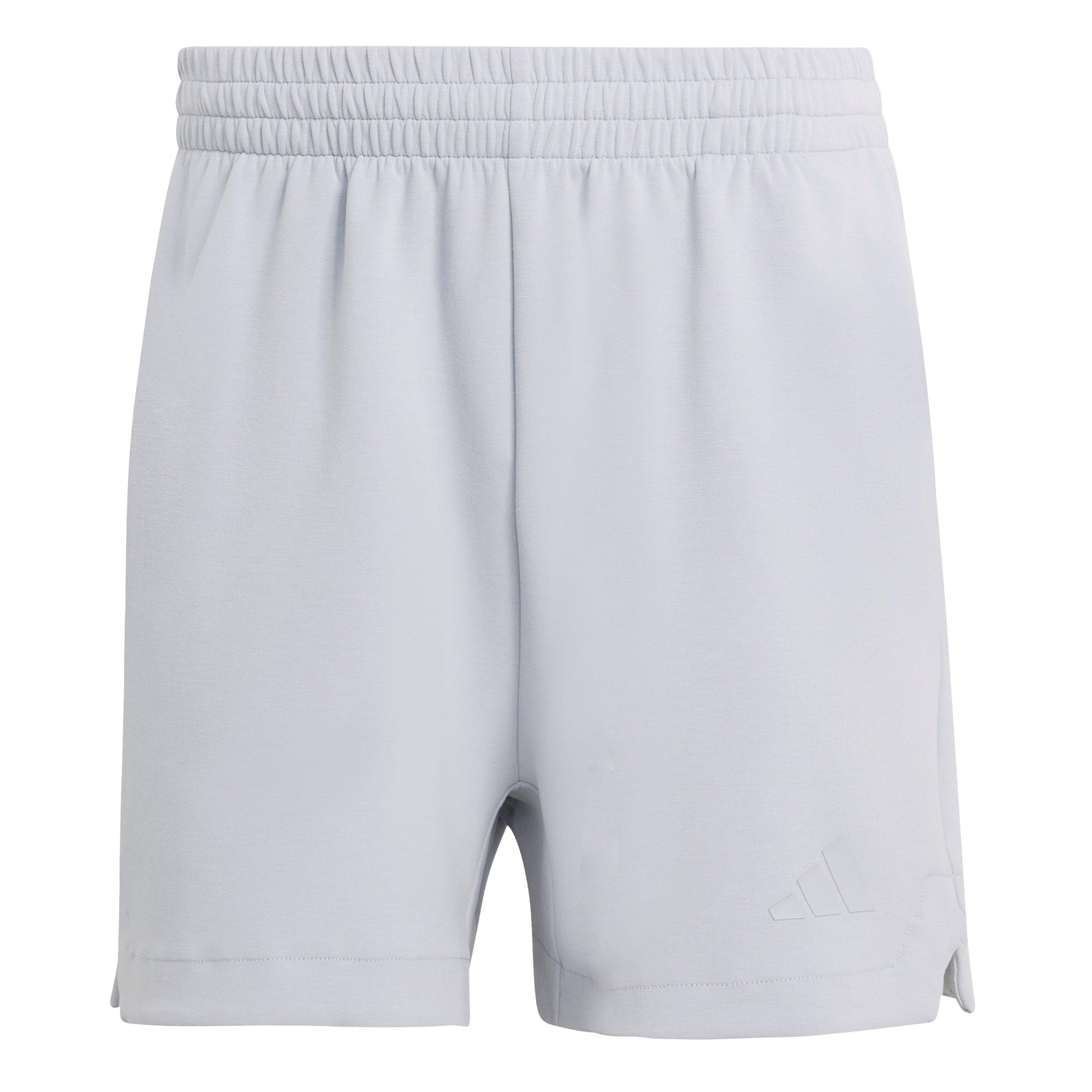 adidas Men's Soft Lux Shorts -Silver - SILVER Thumbnail View 6