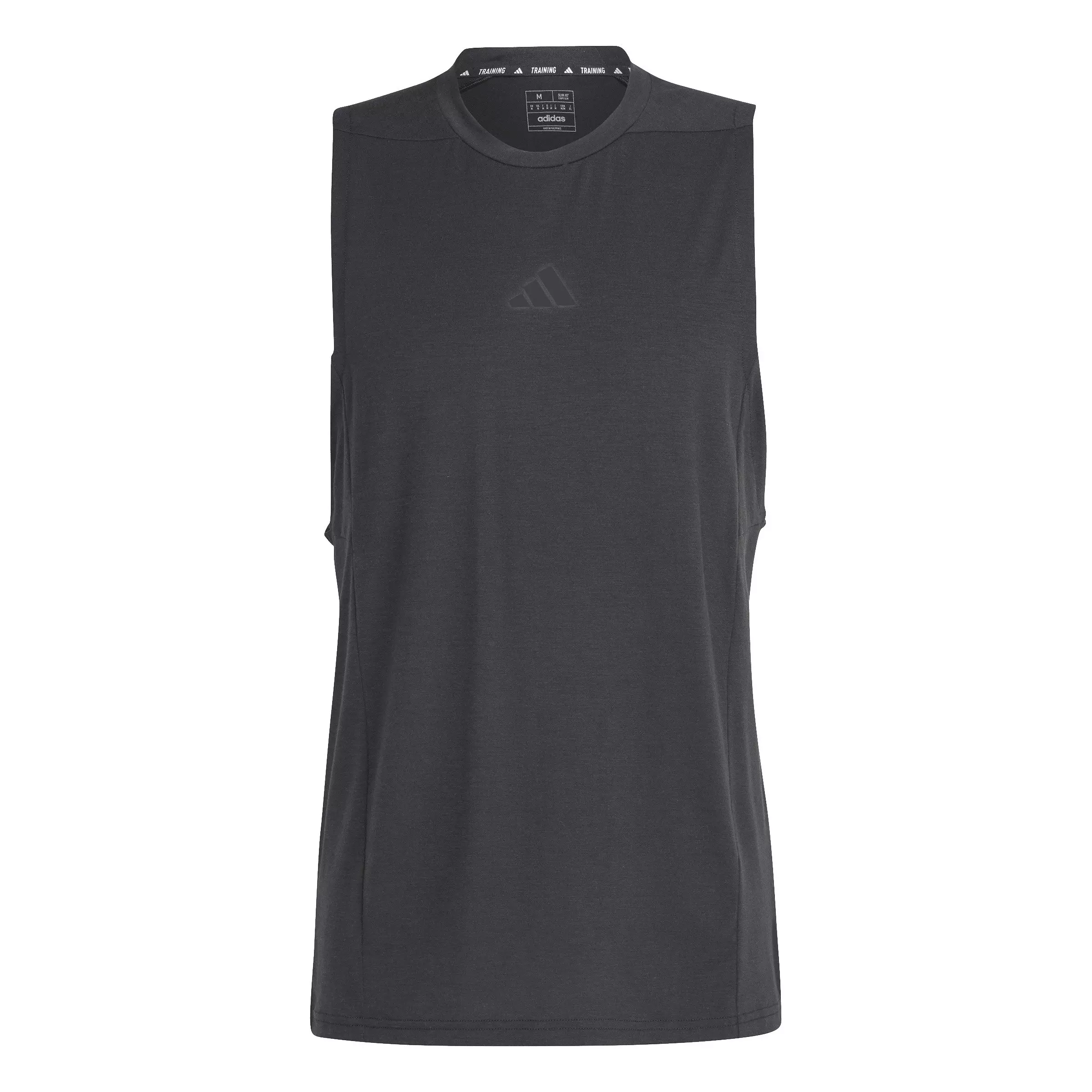 adidas Men's Designed for Training Workout Tank Top - Black - BLACK