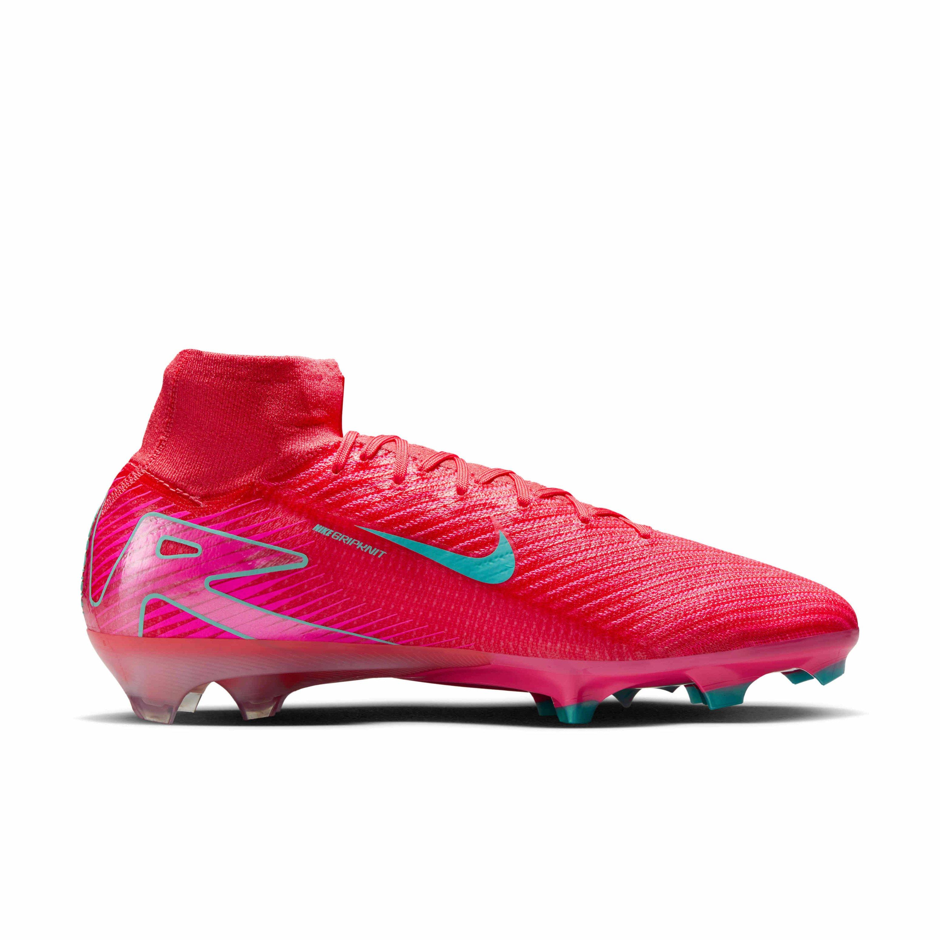Nike Mercurial Superfly 10 Elite FG "Ember Glow/Aurora Green" Men's Soccer Cleat - EMBER/GREEN Thumbnail View 1