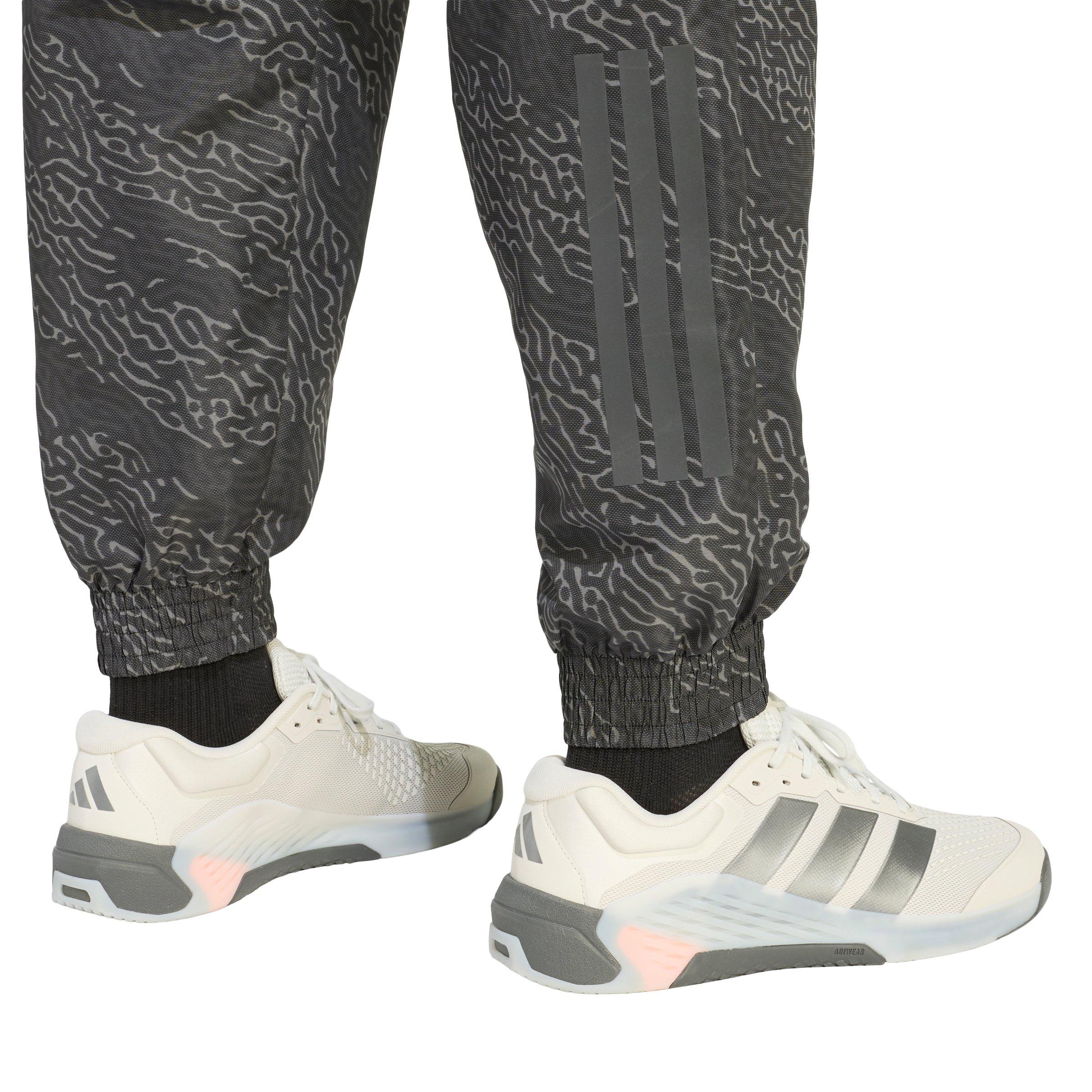 adidas Men's PrimeLift Workout AOP Joggers -Dk Grey/Black - DK GREY/BLACK Thumbnail View 4