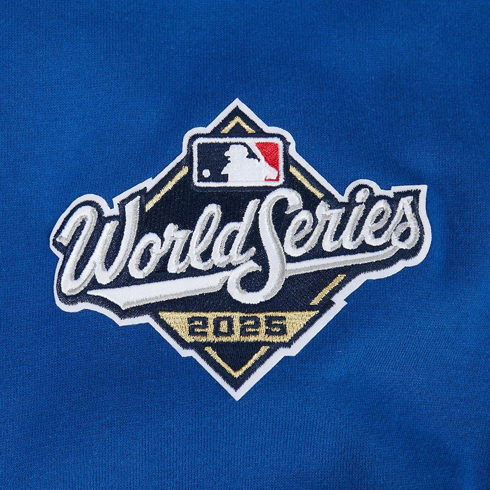 Pro Standard Men's MLB Los Angeles Dodgers 2025 World Series Drop Shoulder Fleece PO Hoodie - Blue - BLUE