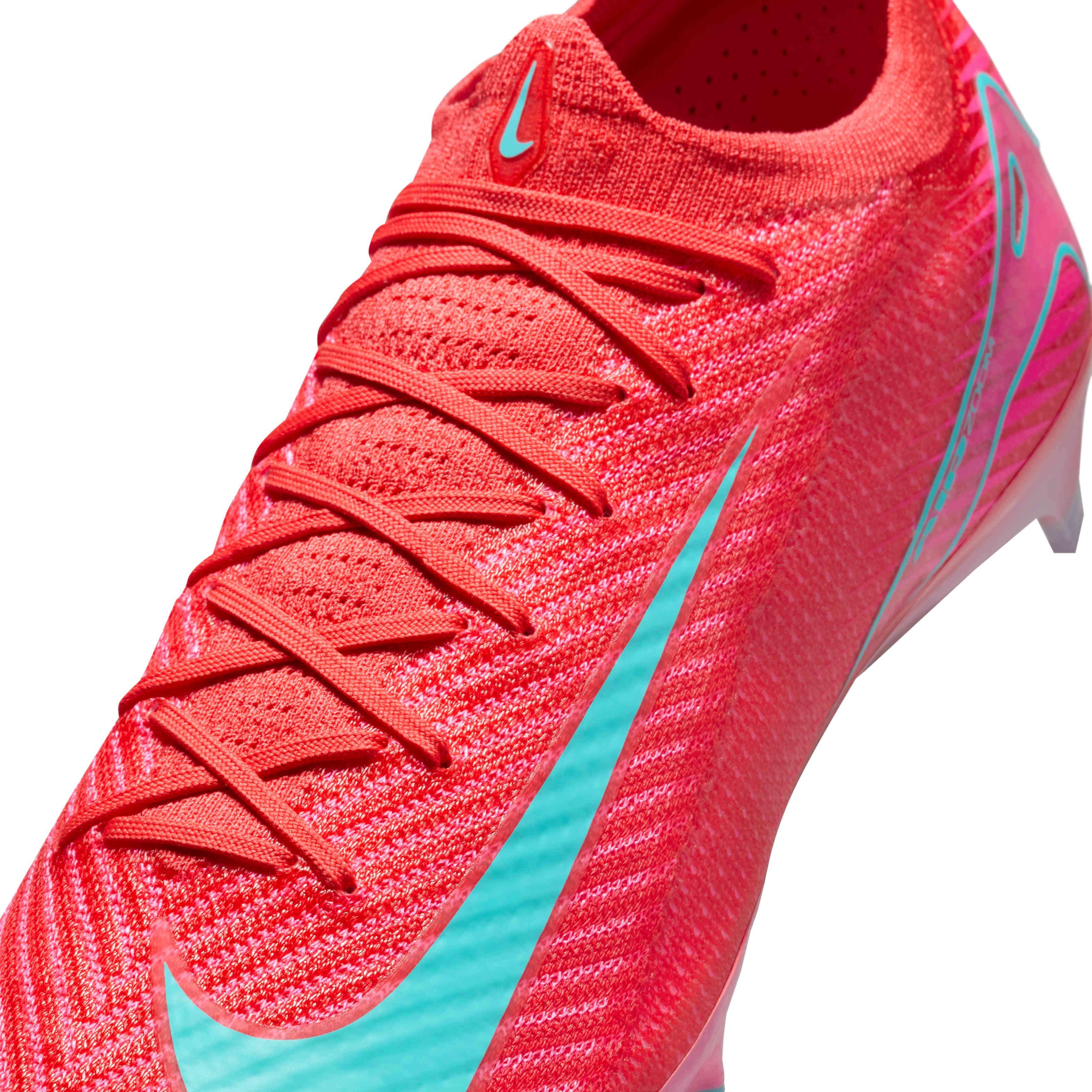 Nike Mercurial Vapor 16 Elite FG "Ember Glow/Aurora Green" Men's Soccer Cleat - EMBER/GREEN Thumbnail View 8