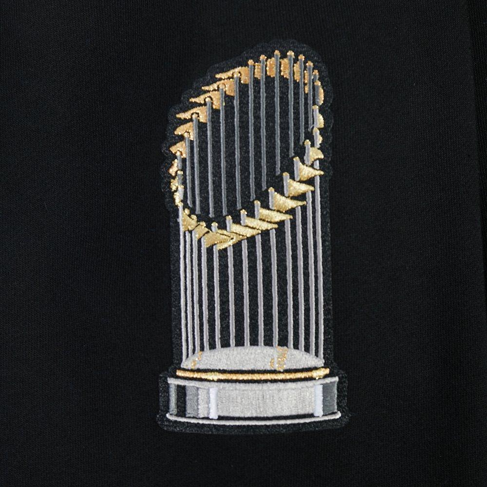 Pro Standard Men's MLB Los Angeles Dodgers 2025 World Series Drop Shoulder Fleece PO Hoodie - Black - BLACK