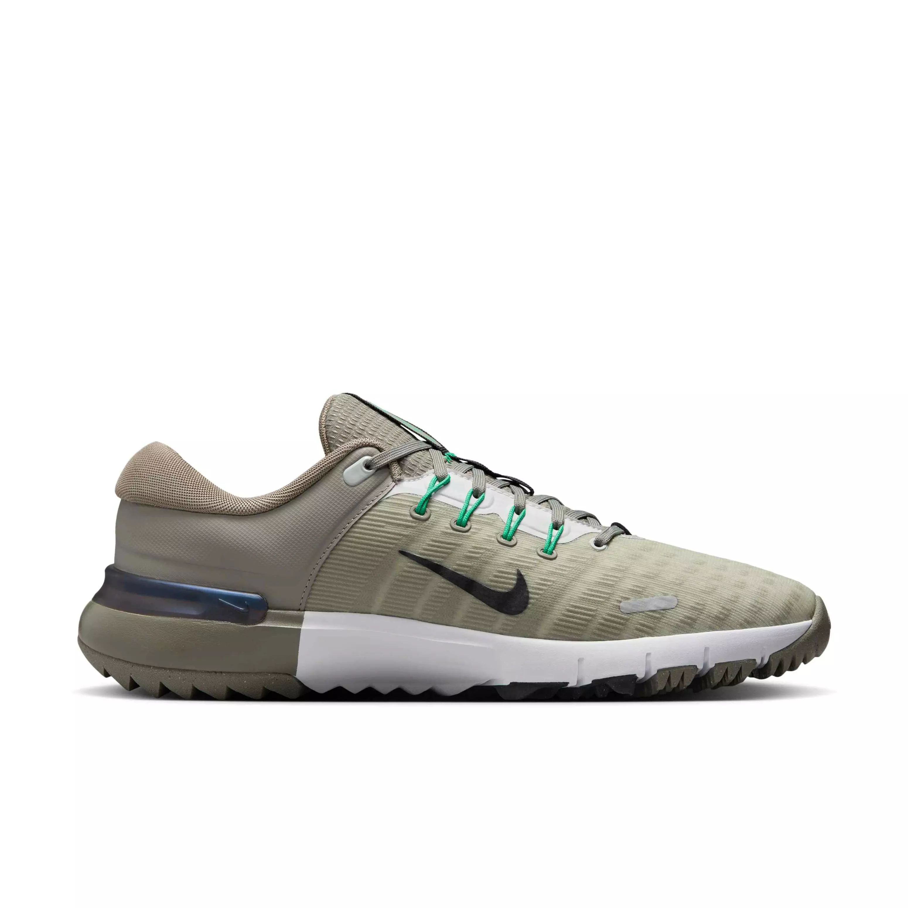 Nike Free Golf NN "Light Army/Lt Silver/Black" Men's Wide Golf Shoe - LT ARMY/LT SILVER/BLACK