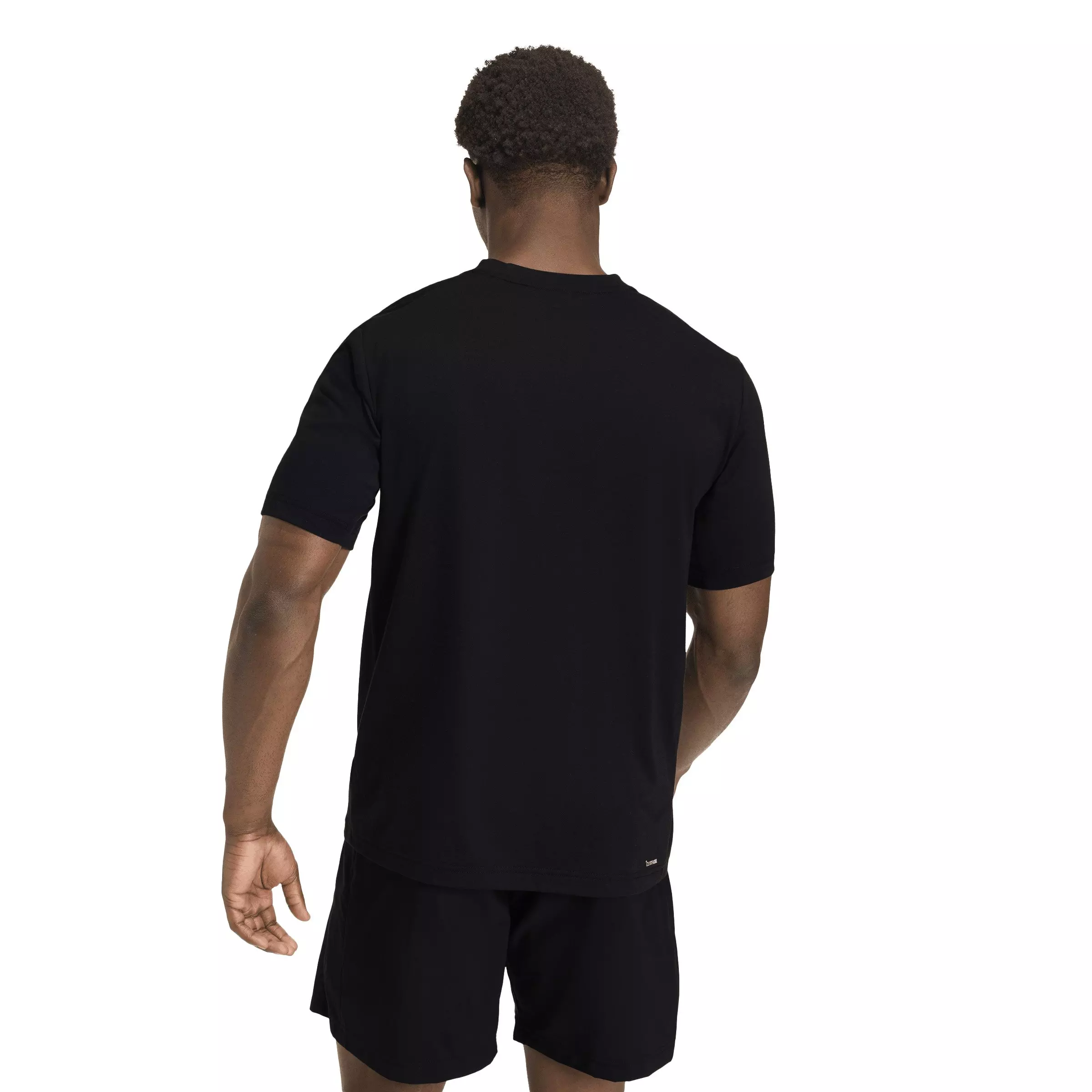 adidas Men's Workout Essentials Feel Ready T-Shirt -Black - BLACK