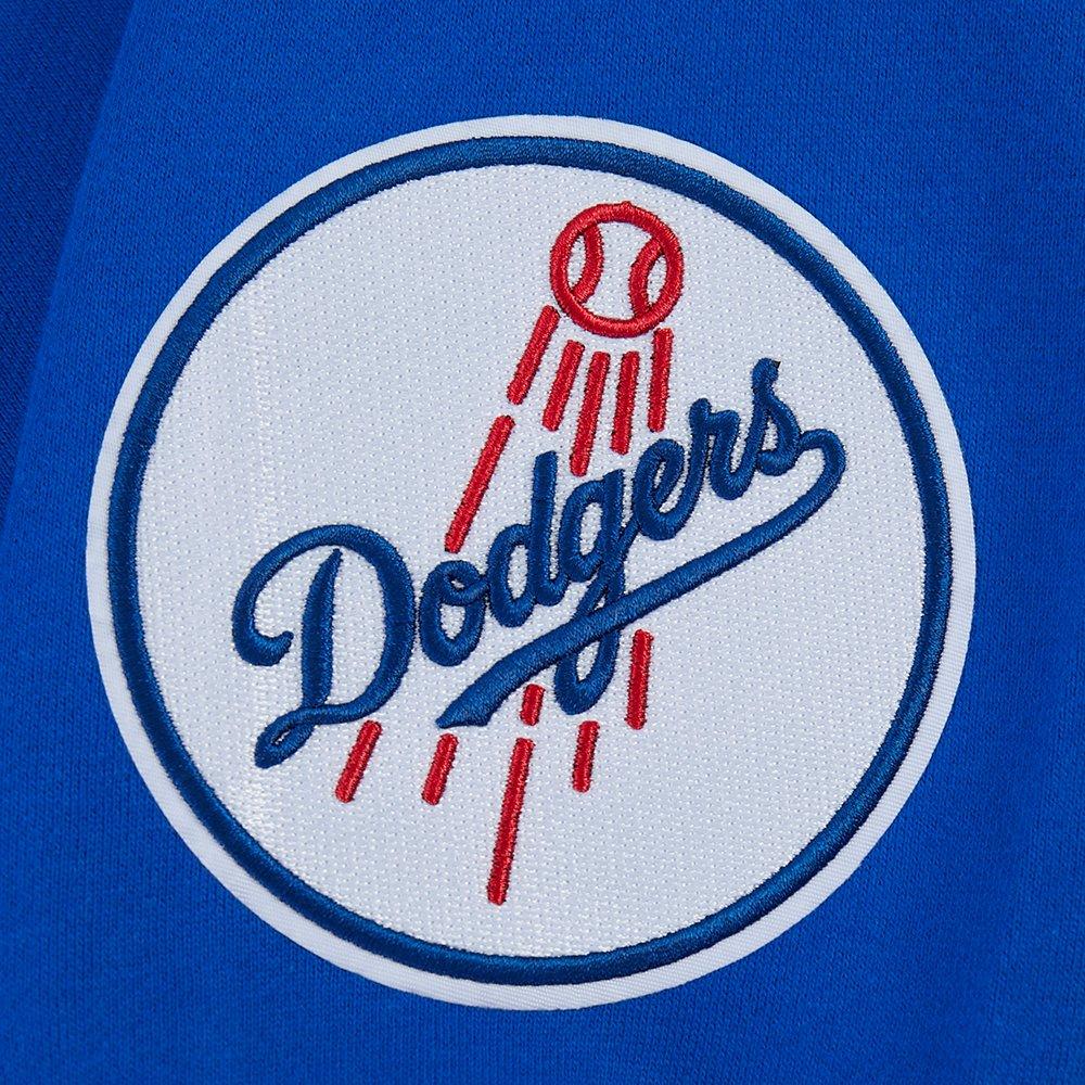 Pro Standard Men's MLB Los Angeles Dodgers Wingspan Drop Shoulder Fleece Crewneck - Royal - ROYAL