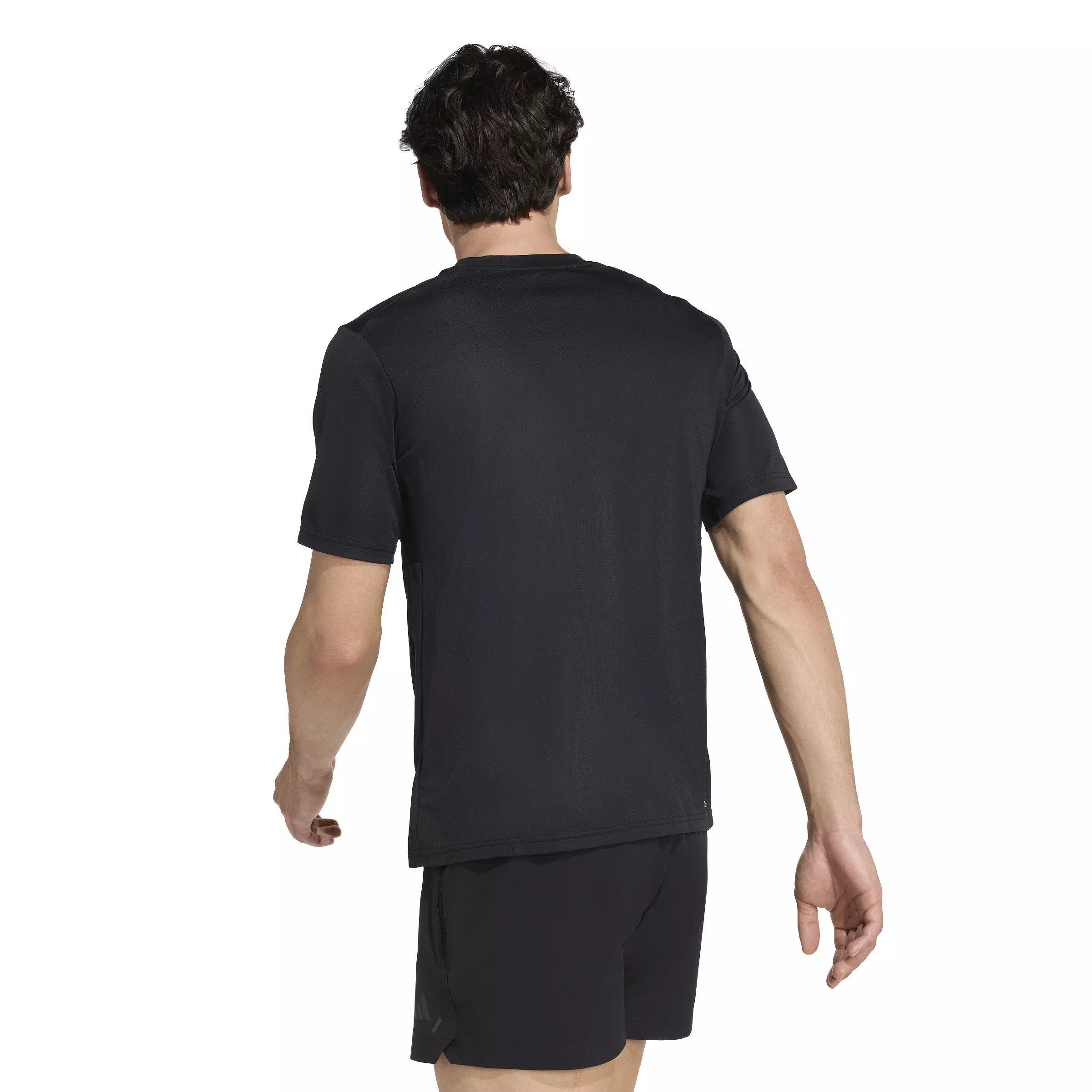 adidas Men's Workout Essentials Base T-Shirt - Black - BLACK