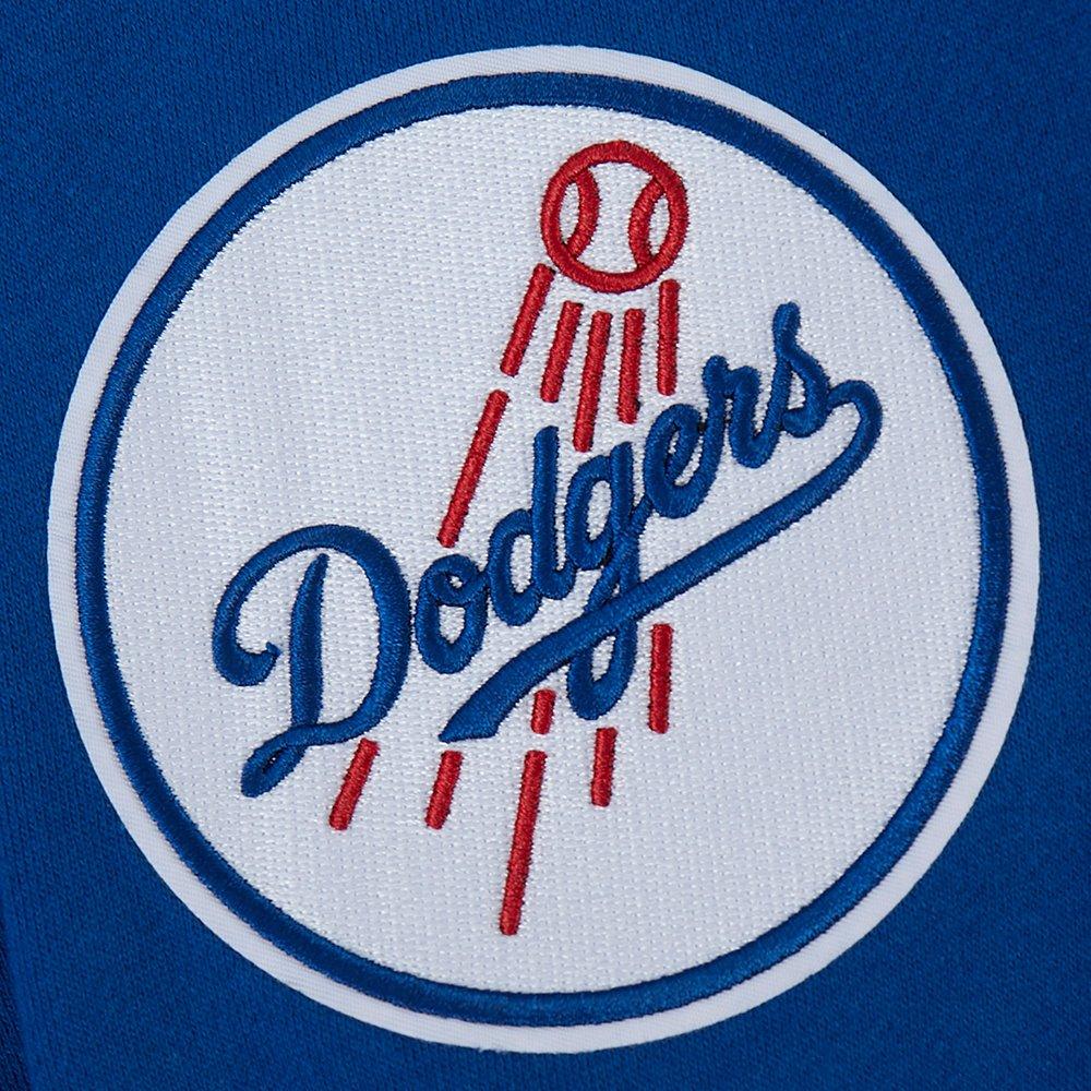 Pro Standard Men's MLB Los Angeles Dodgers Wingspan Drop Shoulder Fleece Crewneck - Blue - BLUE