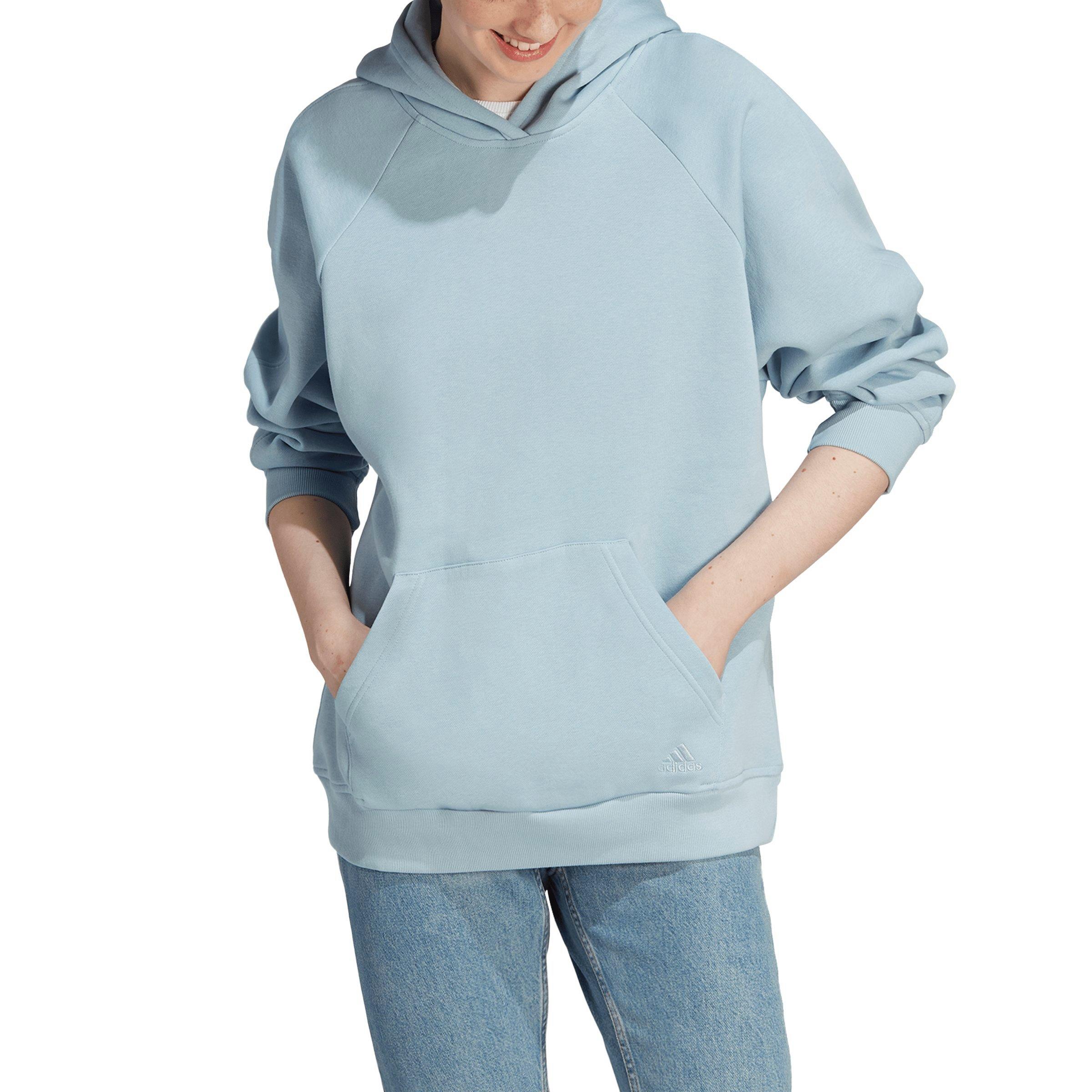 Light blue adidas online hoodie womens