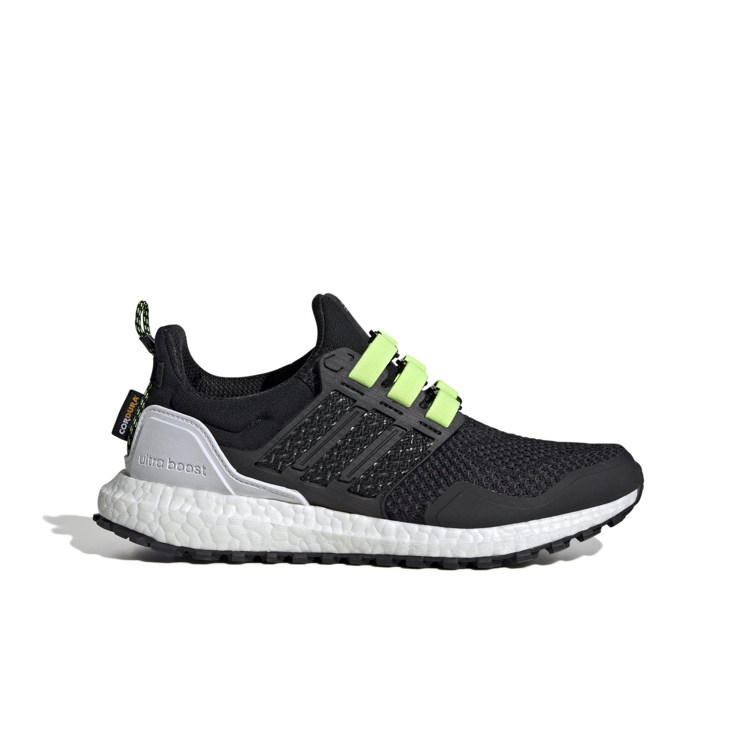 adidas Ultraboost 1.0 "Core Black/Core Black/Lucid Lemon" Women's Running Shoe - BLACK/BLACK/LEMON Thumbnail View 1