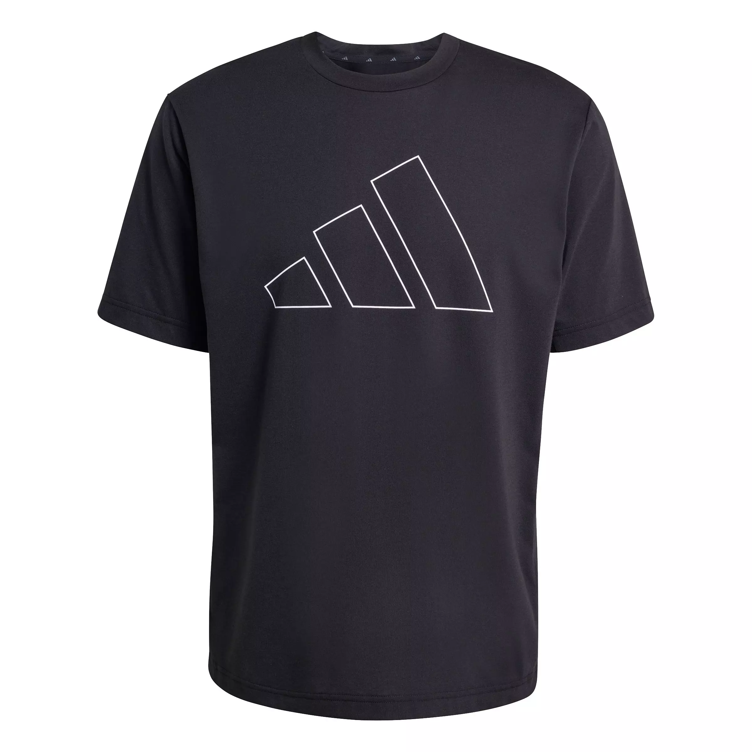 adidas Men's Workout Essentials Feel Ready Logo T-Shirt - Black - BLACK
