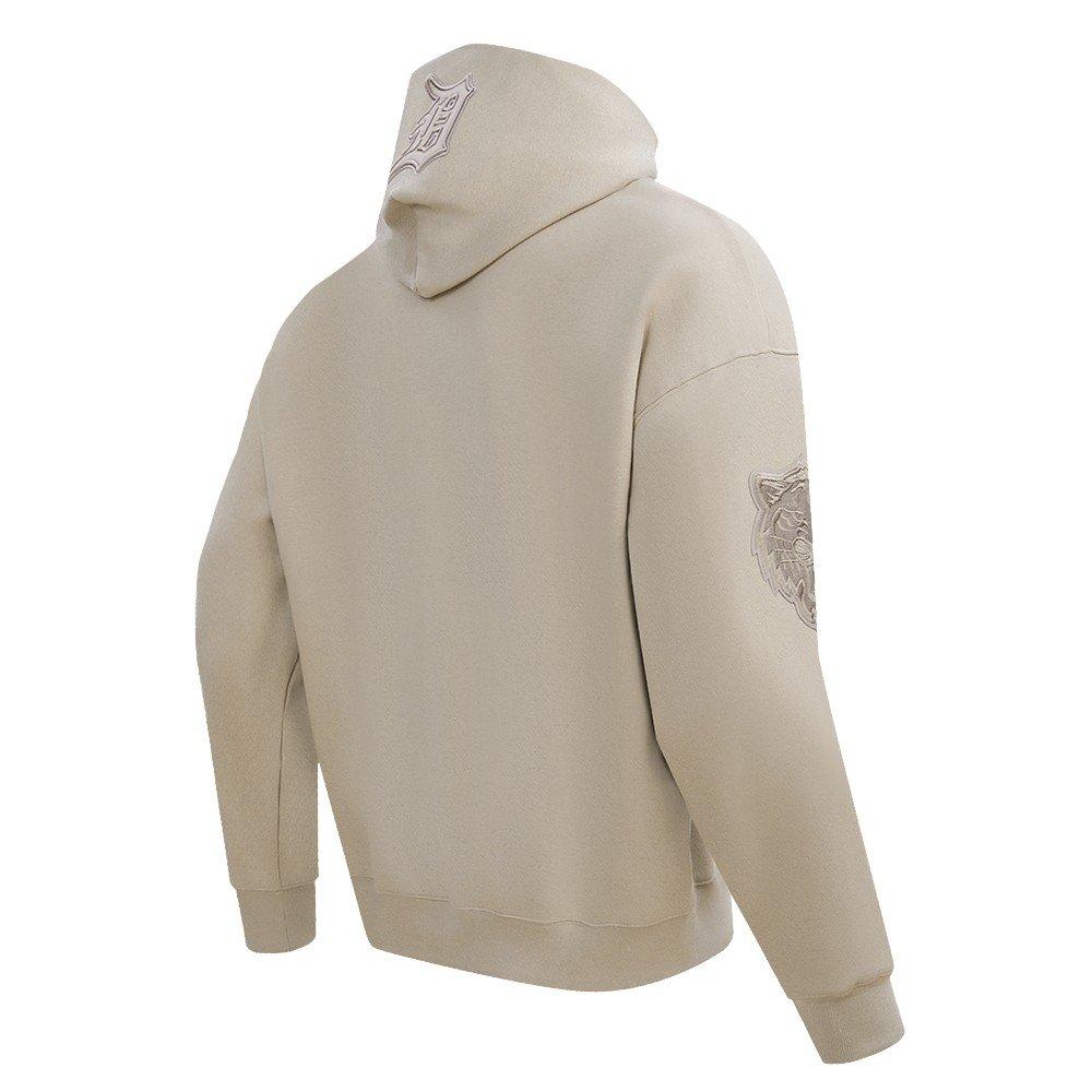 Pro Standard Men's MLB Detroit Tigers Neutral Drop Shoulder Pullover Hoodie - Taupe - TAUPE