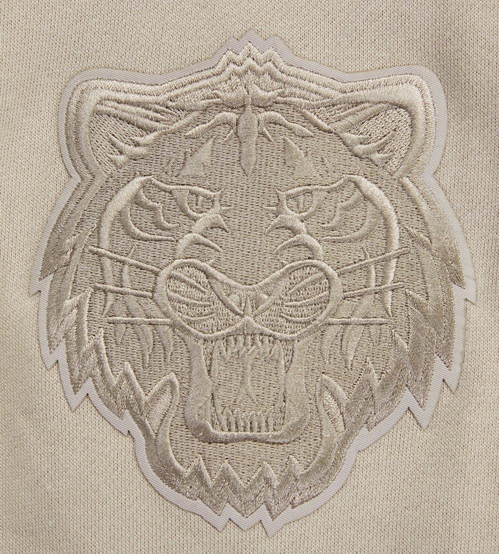 Pro Standard Men's MLB Detroit Tigers Neutral Drop Shoulder Pullover Hoodie - Taupe - TAUPE