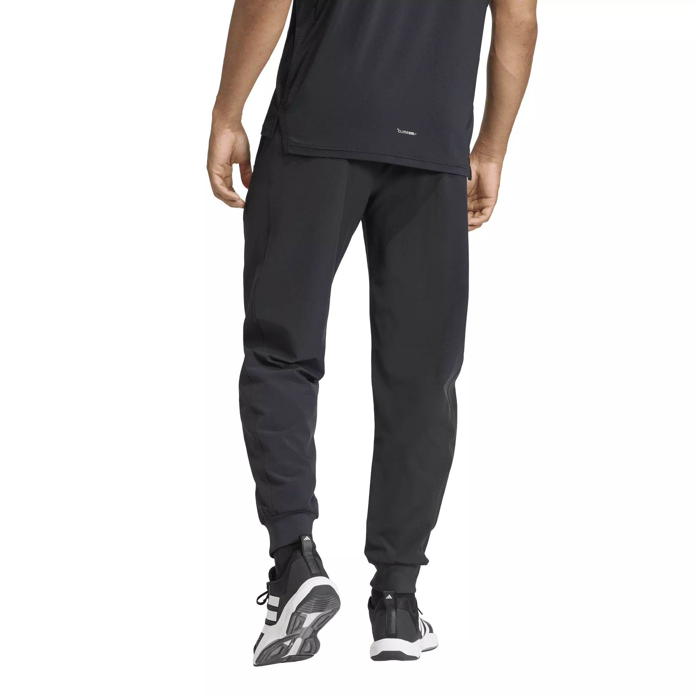 adidas Men's Workout Essentials Flex Woven Pants - Black - BLACK