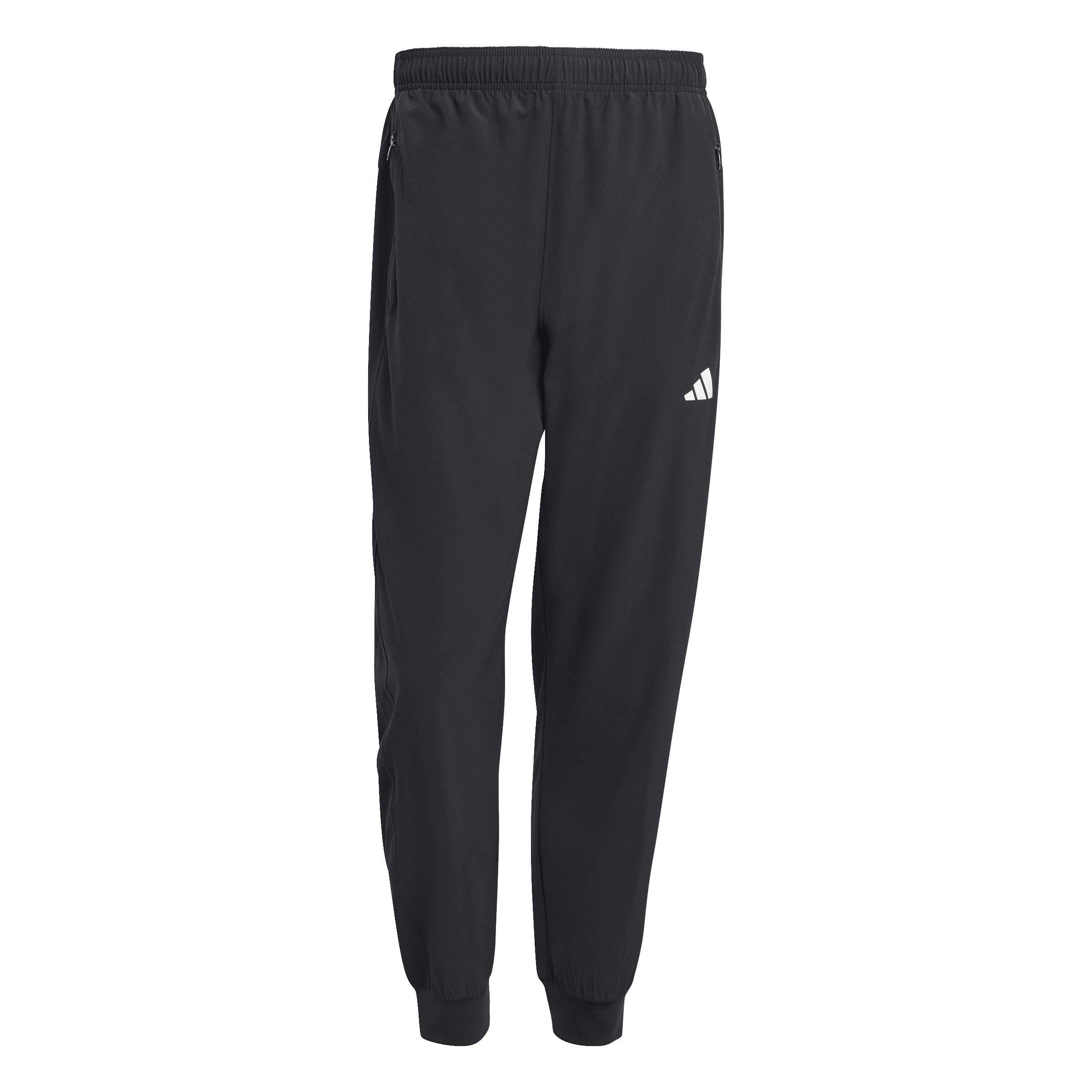 adidas Men's Workout Essentials Flex Woven Pants -Black