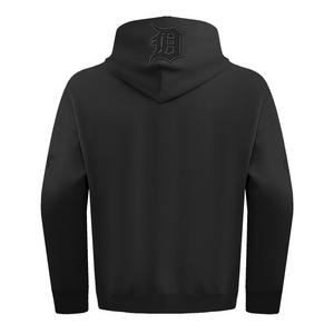 Pro Standard Men's MLB Detroit Tigers Neutral Drop Shoulder Pullover Hoodie - Black - BLACK