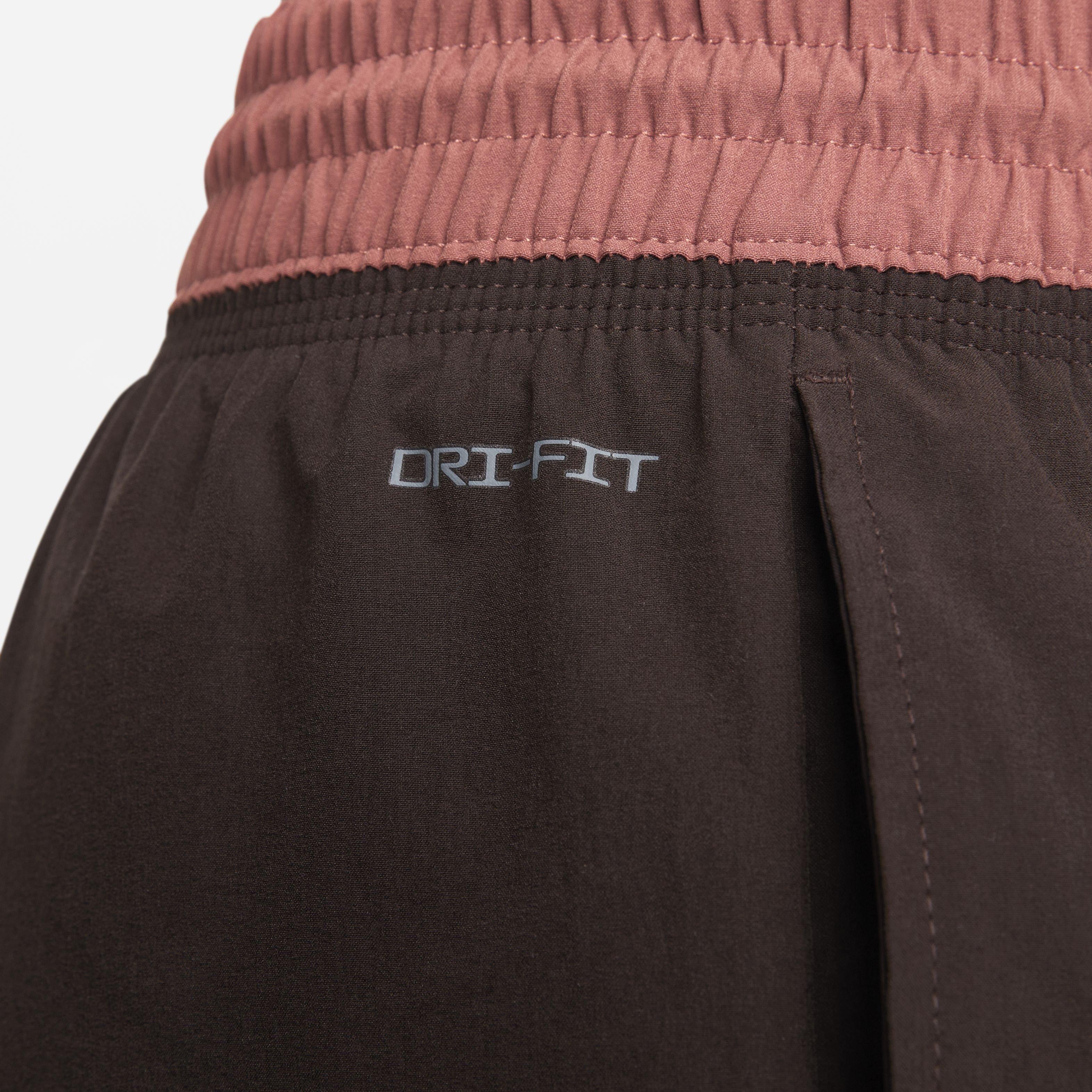 Nike Women's Sportswear Woven Cargo Pants - BROWN Thumbnail View 2