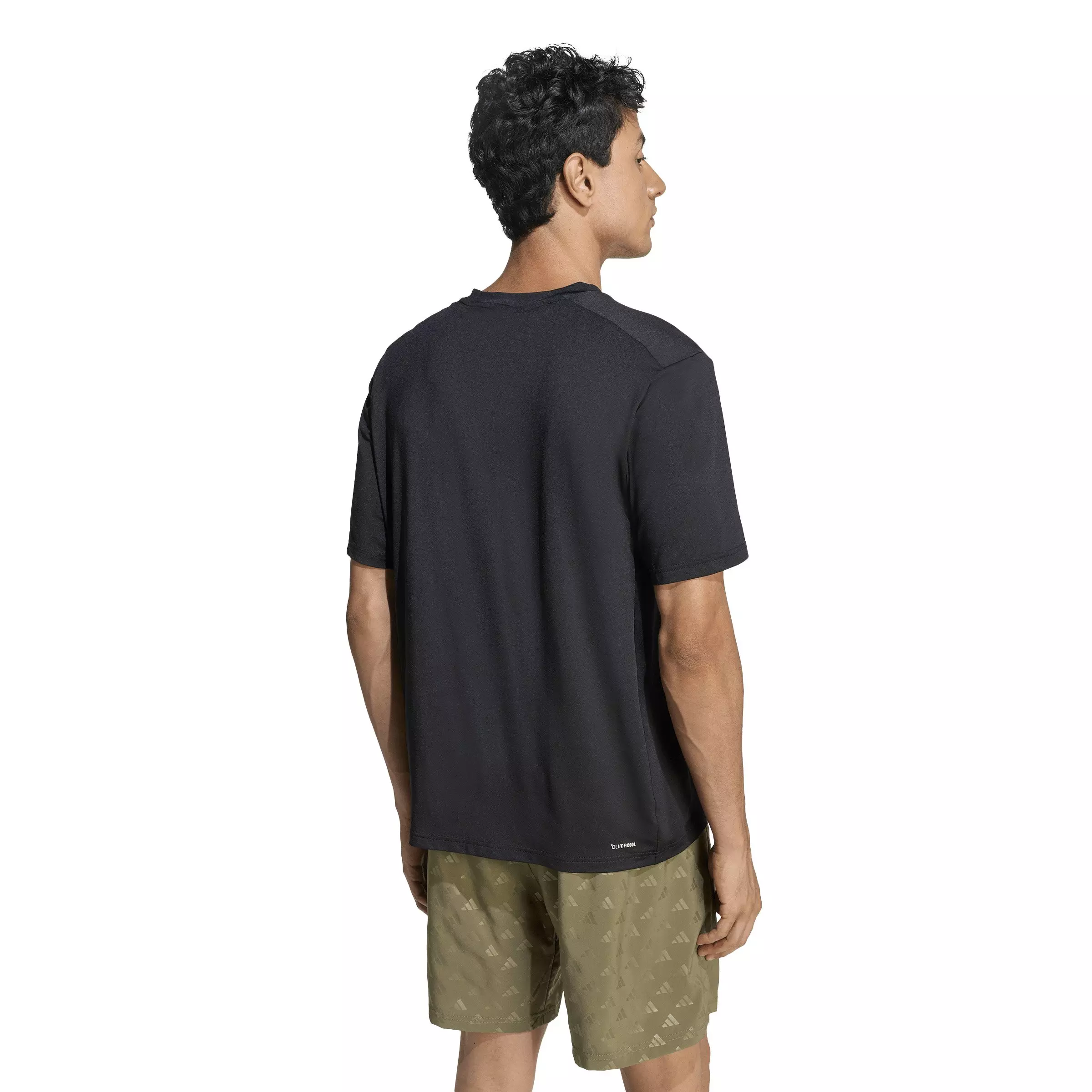 adidas Men's Workout Essentials Flex T-Shirt - Black - BLACK