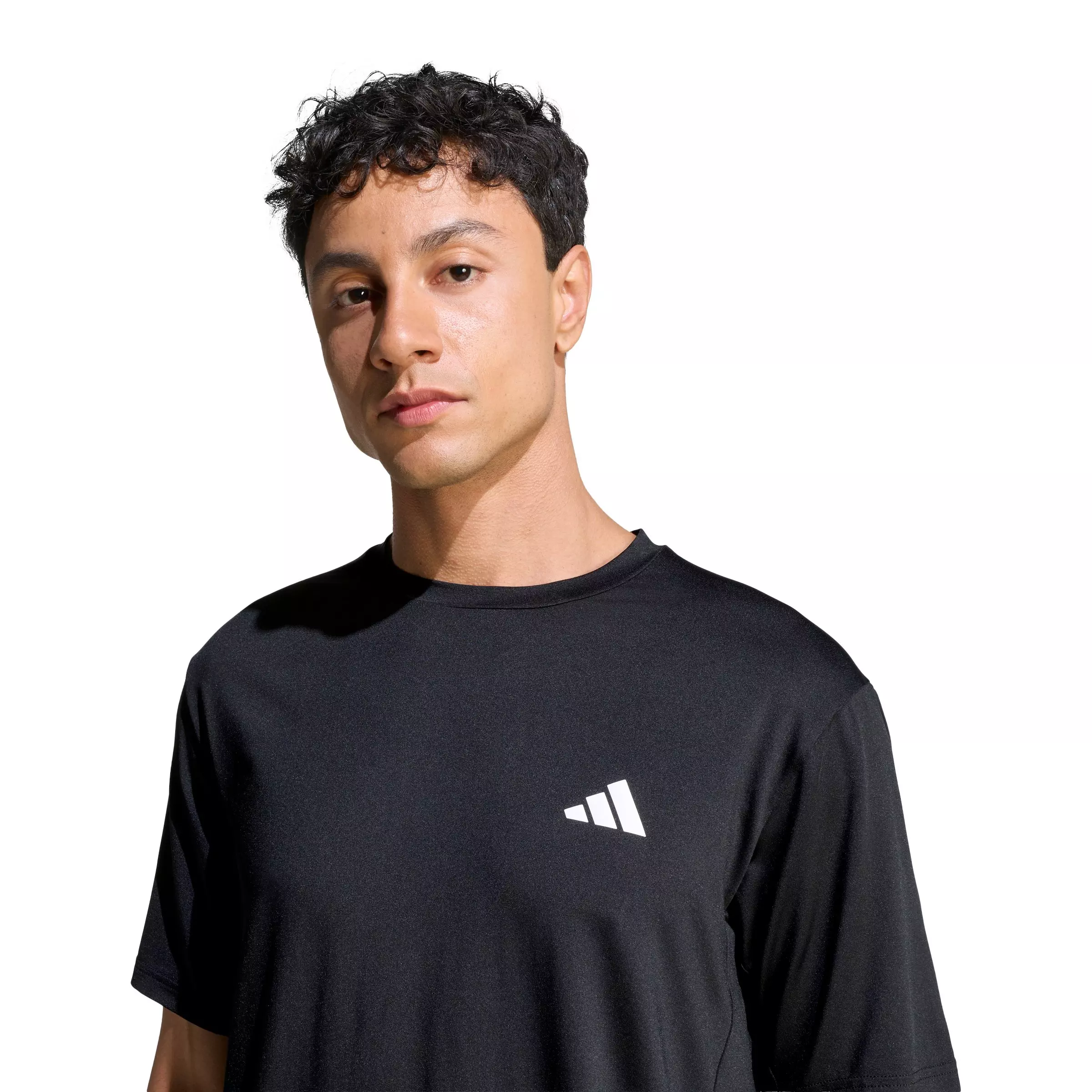 adidas Men's Workout Essentials Flex T-Shirt - Black - BLACK