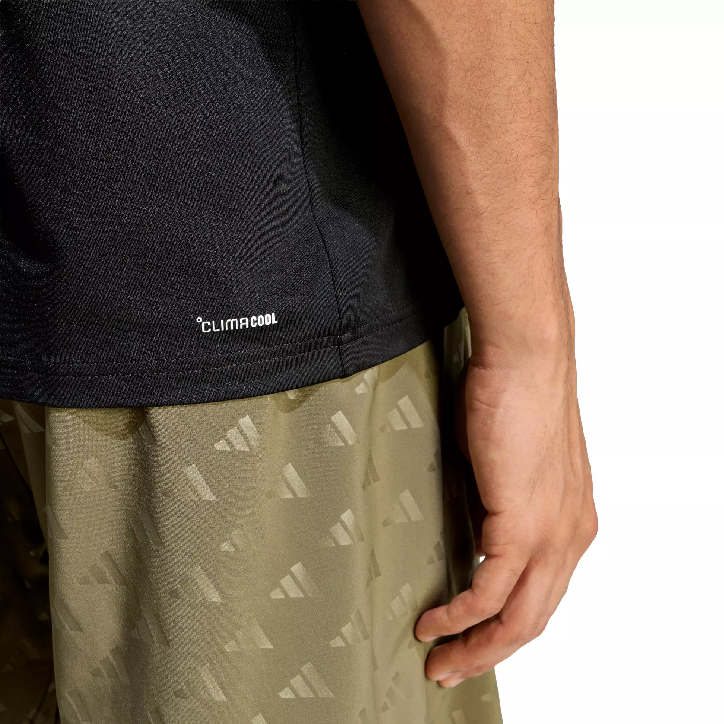 adidas Men's Workout Essentials Flex T-Shirt - Black - BLACK