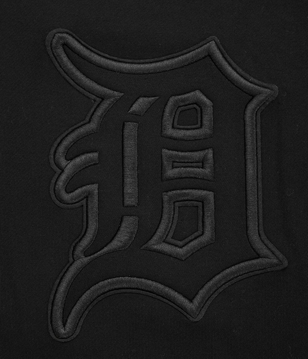 Pro Standard Men's MLB Detroit Tigers Neutral Drop Shoulder Crewneck Sweatshirt - Black - BLACK