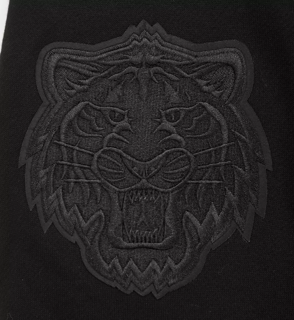 Pro Standard Men's MLB Detroit Tigers Neutral Drop Shoulder Crewneck Sweatshirt - Black - BLACK