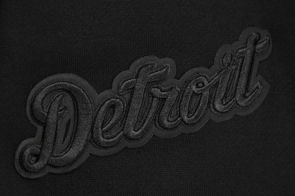 Pro Standard Men's MLB Detroit Tigers Neutral Drop Shoulder Crewneck Sweatshirt - Black - BLACK
