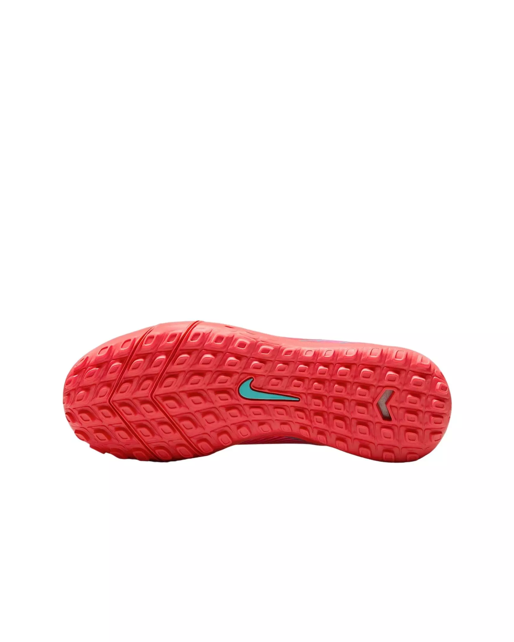 Nike Jr. Mercurial Superfly 10 Academy Turf "Ember Glow/Aurora Green" Grade School Kids' Soccer Shoe - RED/GREEN