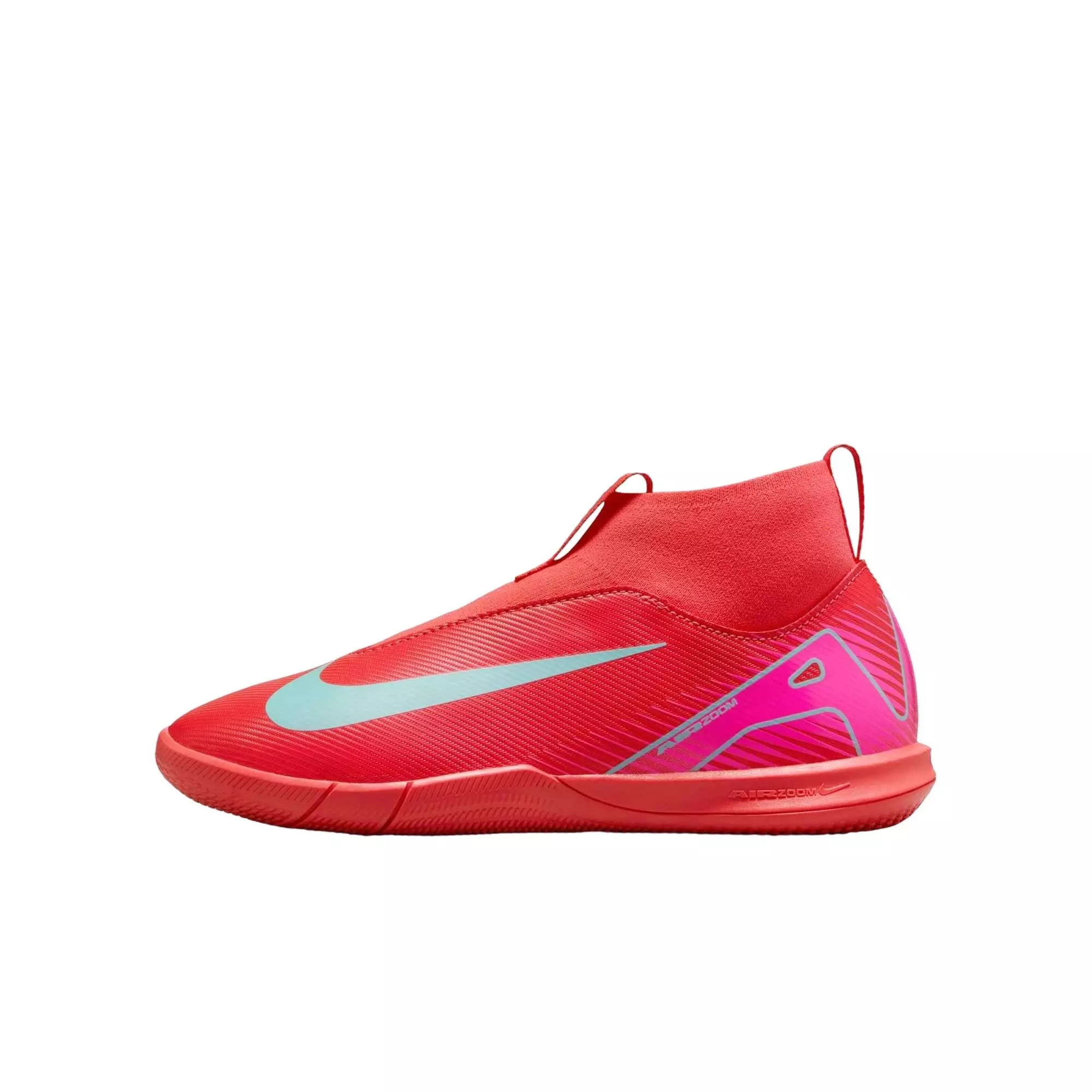 Nike Jr. Mercurial Superfly 10 Turf "Ember Glow/Aurora Green" Grade School Kids' Soccer Shoe - EMBER/GREEN