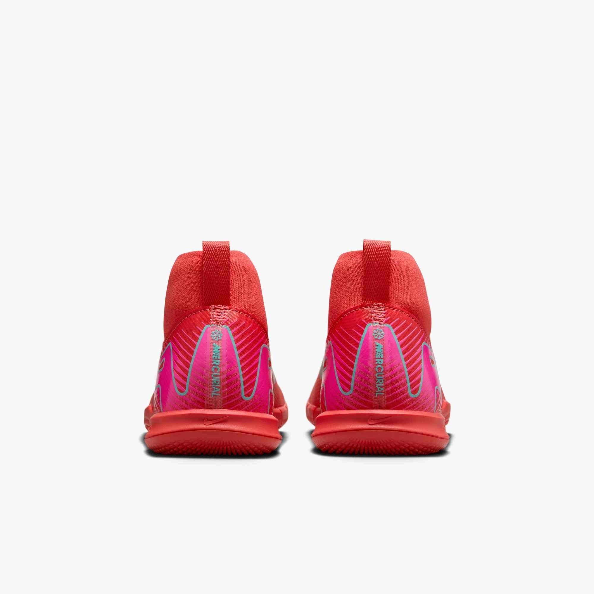 Nike Jr. Mercurial Superfly 10 Turf  Grade School Kids' "Ember Glow/Aurora Green" Soccer Shoe