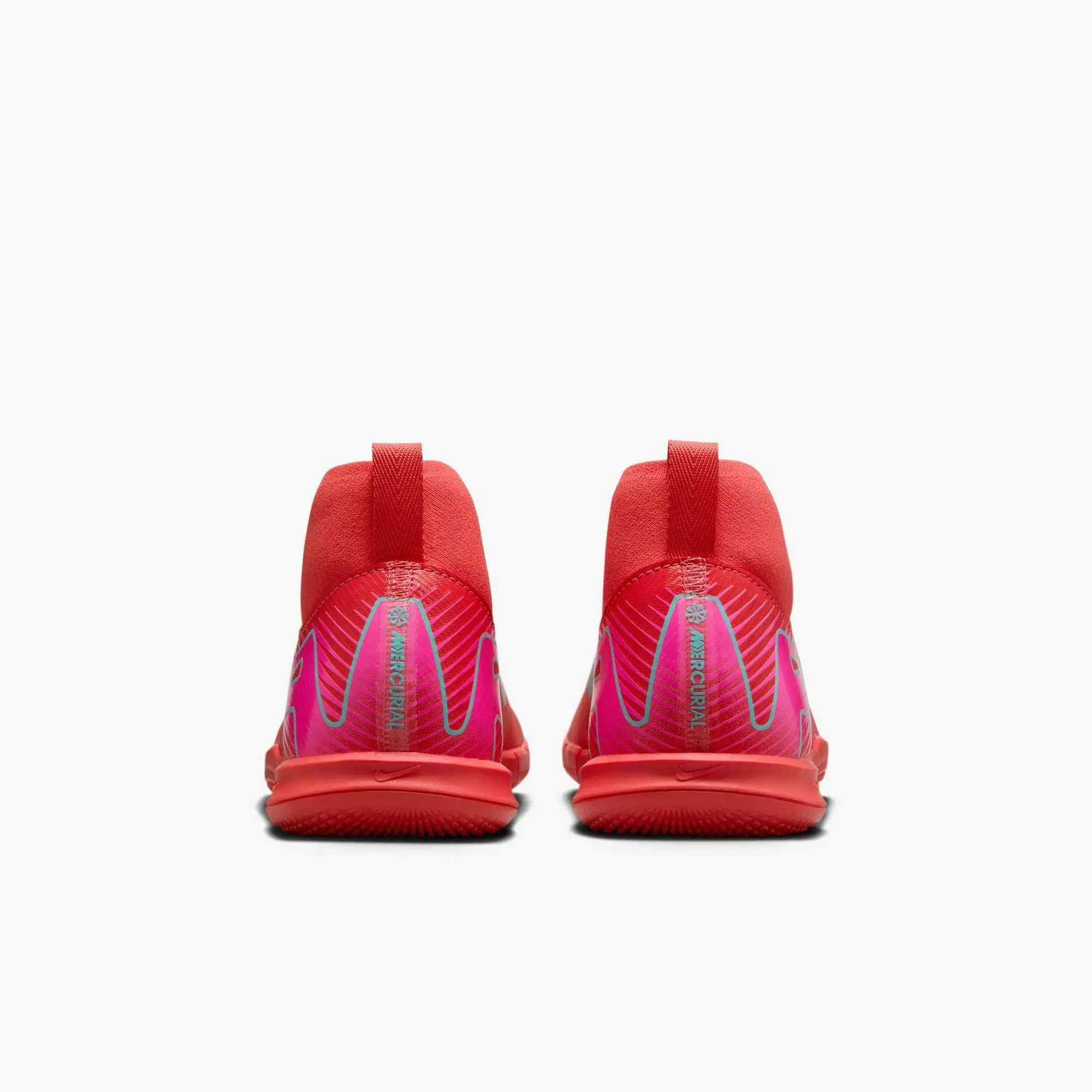 Nike Jr. Mercurial Superfly 10 Turf "Ember Glow/Aurora Green" Grade School Kids' Soccer Shoe - EMBER/GREEN