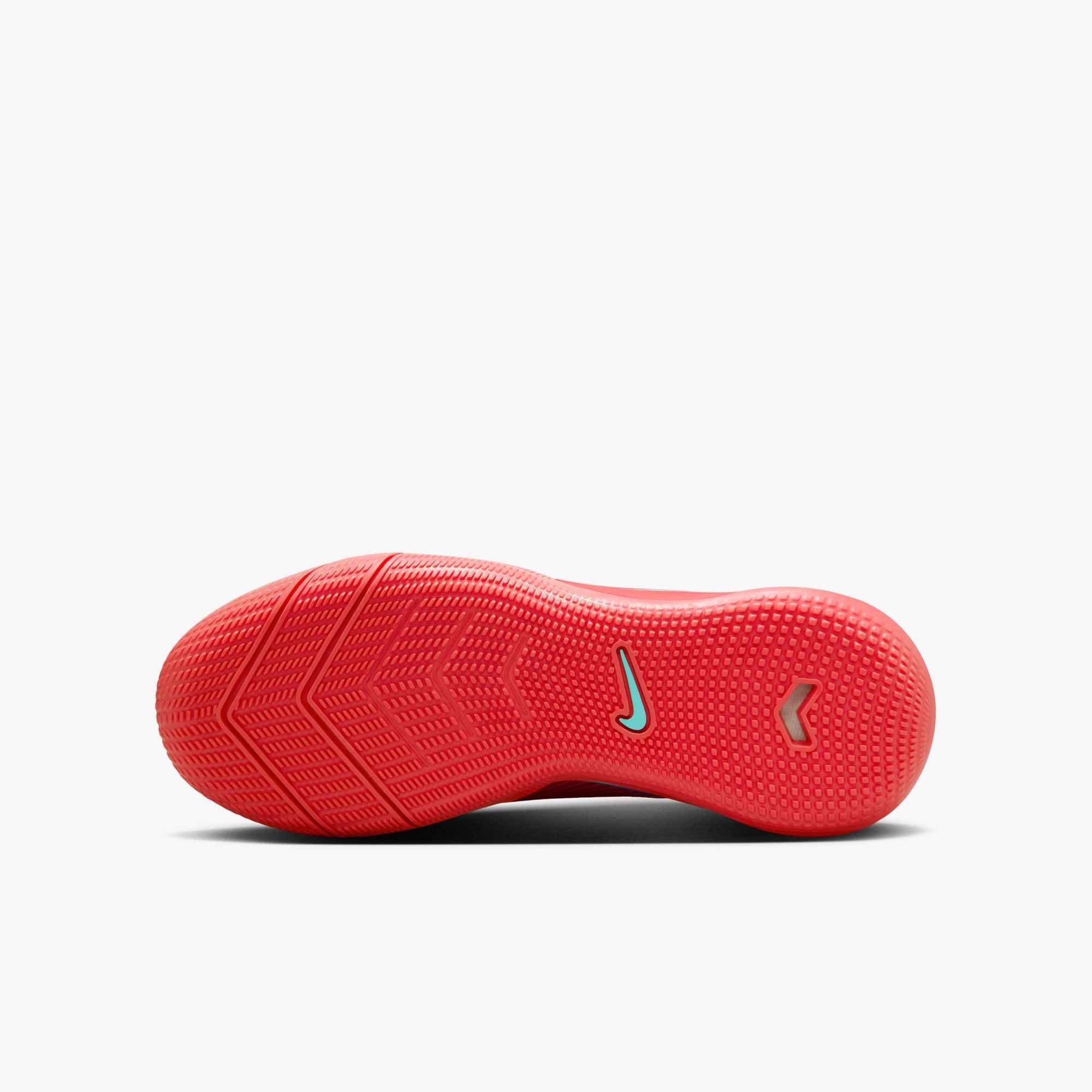 Nike Jr. Mercurial Superfly 10 Turf  Grade School Kids' "Ember Glow/Aurora Green" Soccer Shoe