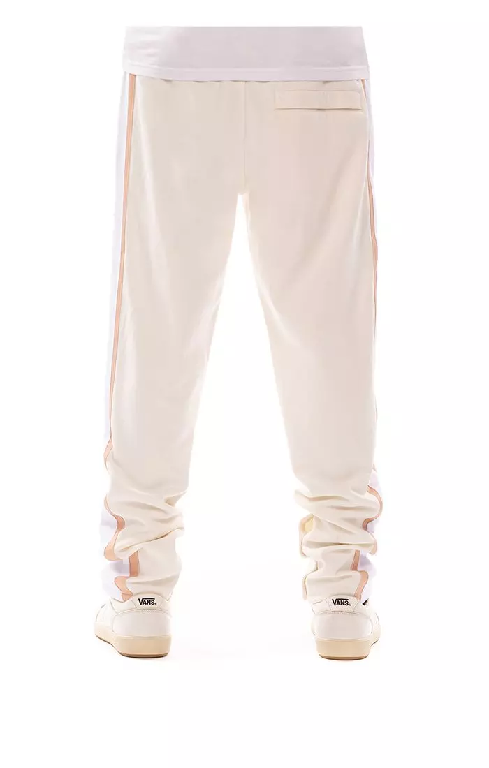 AKOO Men's Slick Tracks Pants - WHITE