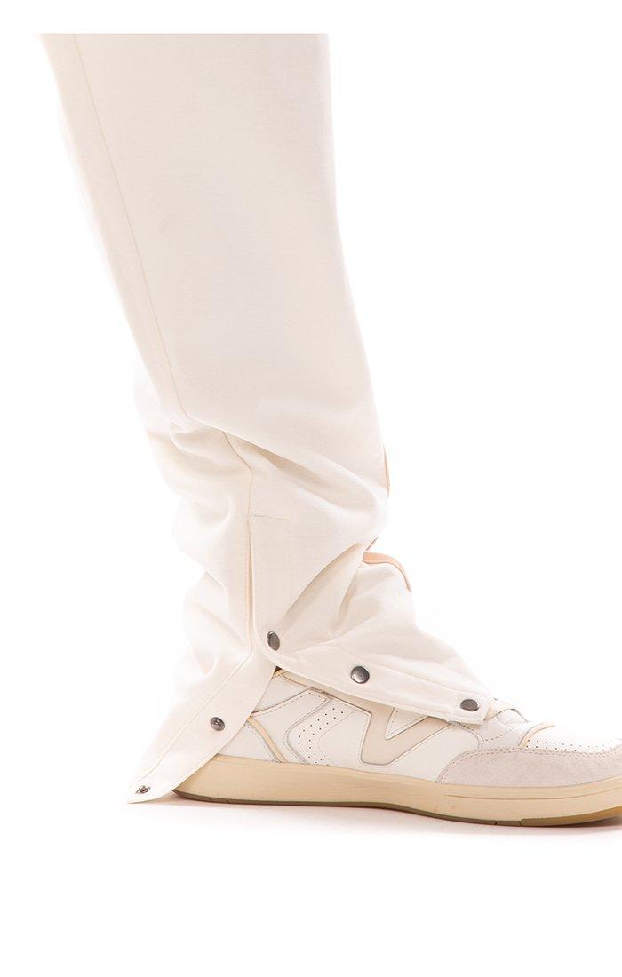 AKOO Men's Slick Tracks Pants - WHITE Thumbnail View 4